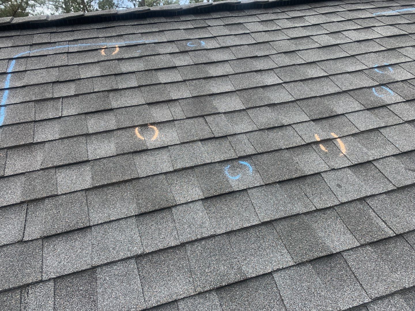 Hail Damaged Inspection / Repair / Re roof by American Roofing NC