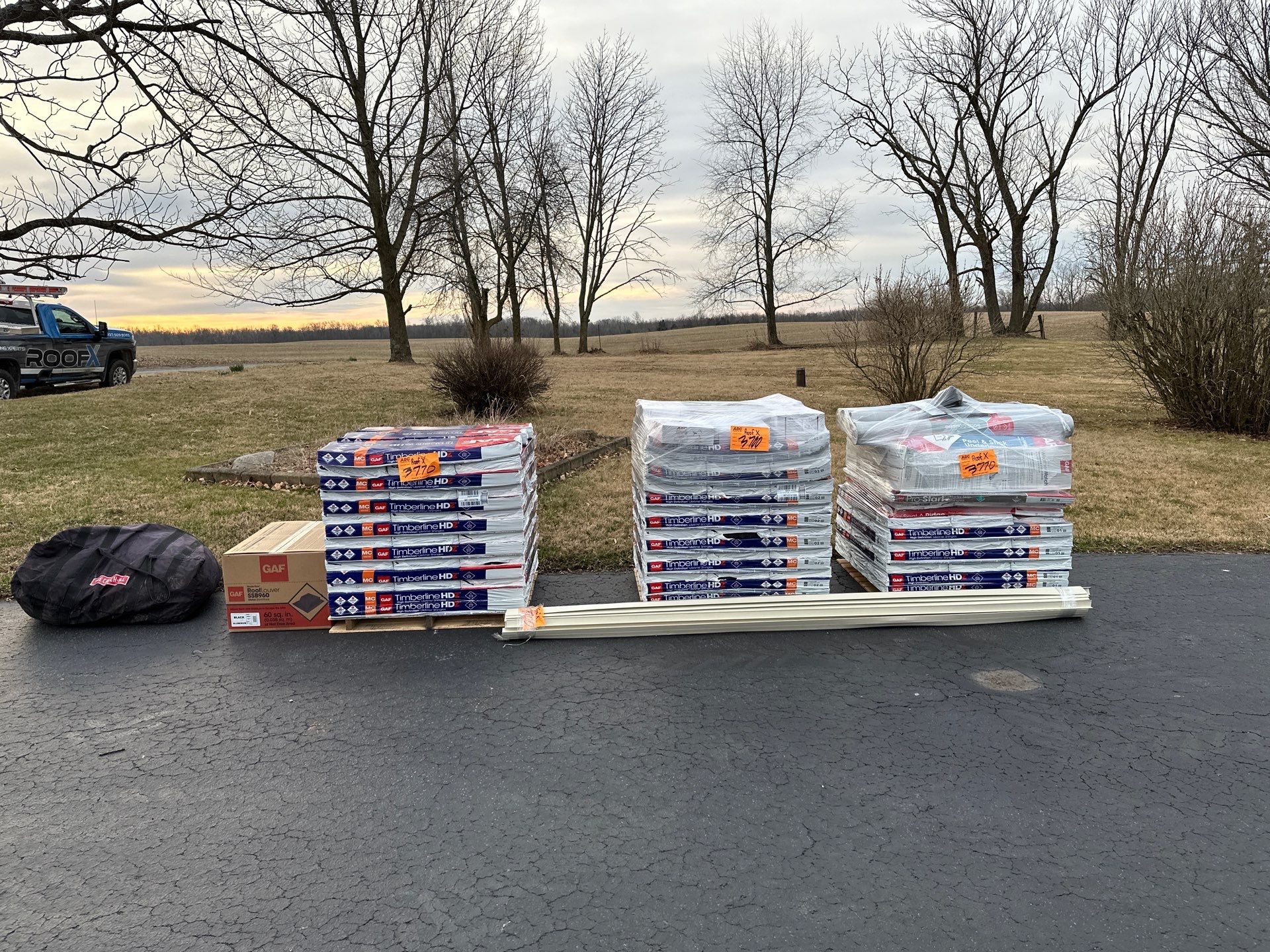 Residential Roofing Installation using Timberline HDZ Shingles - Charcoal by RoofX 