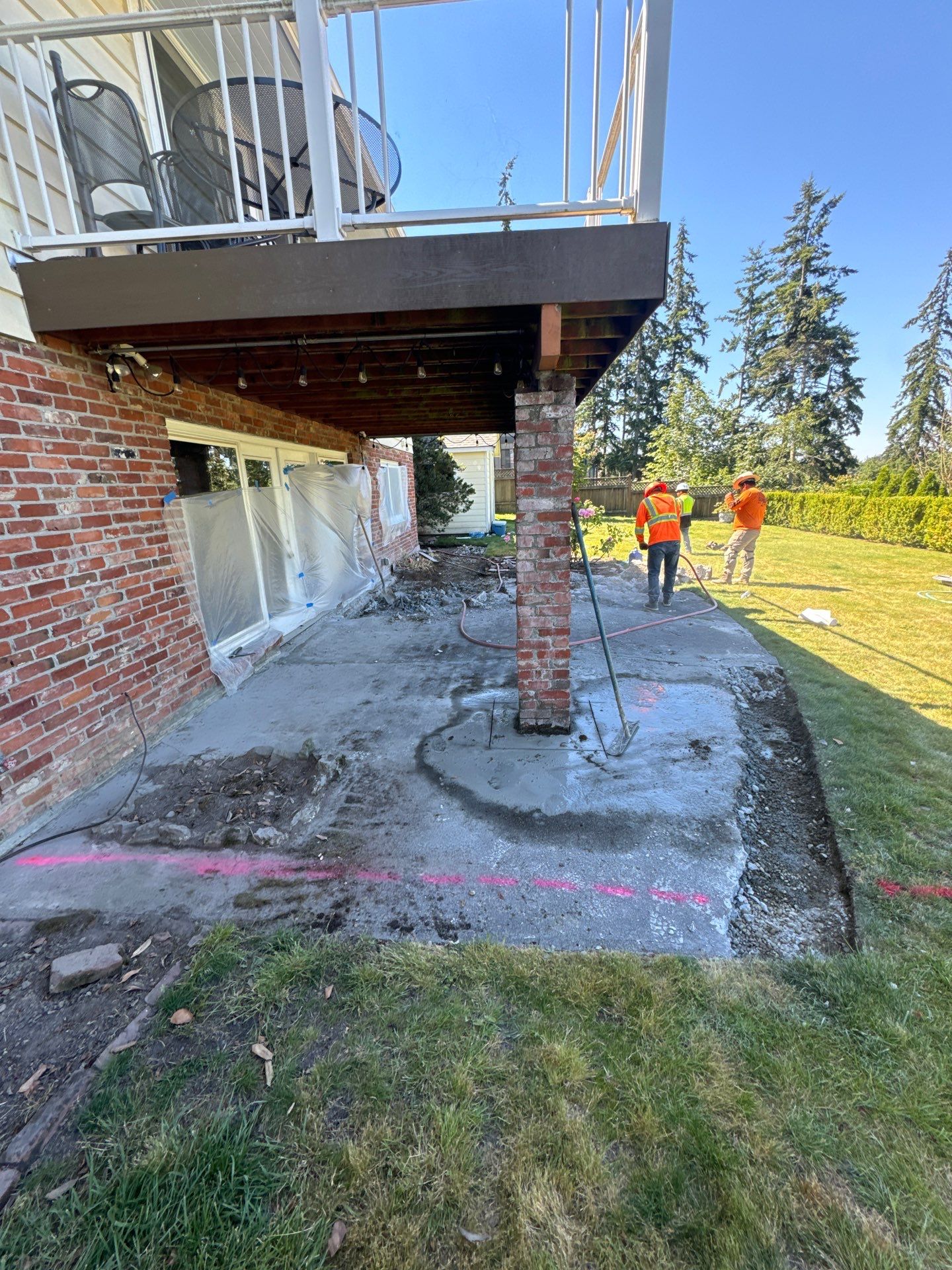 Susan | Concrete Patio by Jireh Asphalt & Concrete Inc 