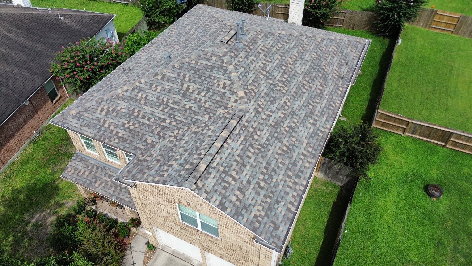 Residential Roofing Installation using IKO Dynasty in Kingwood by Core Four Roofing