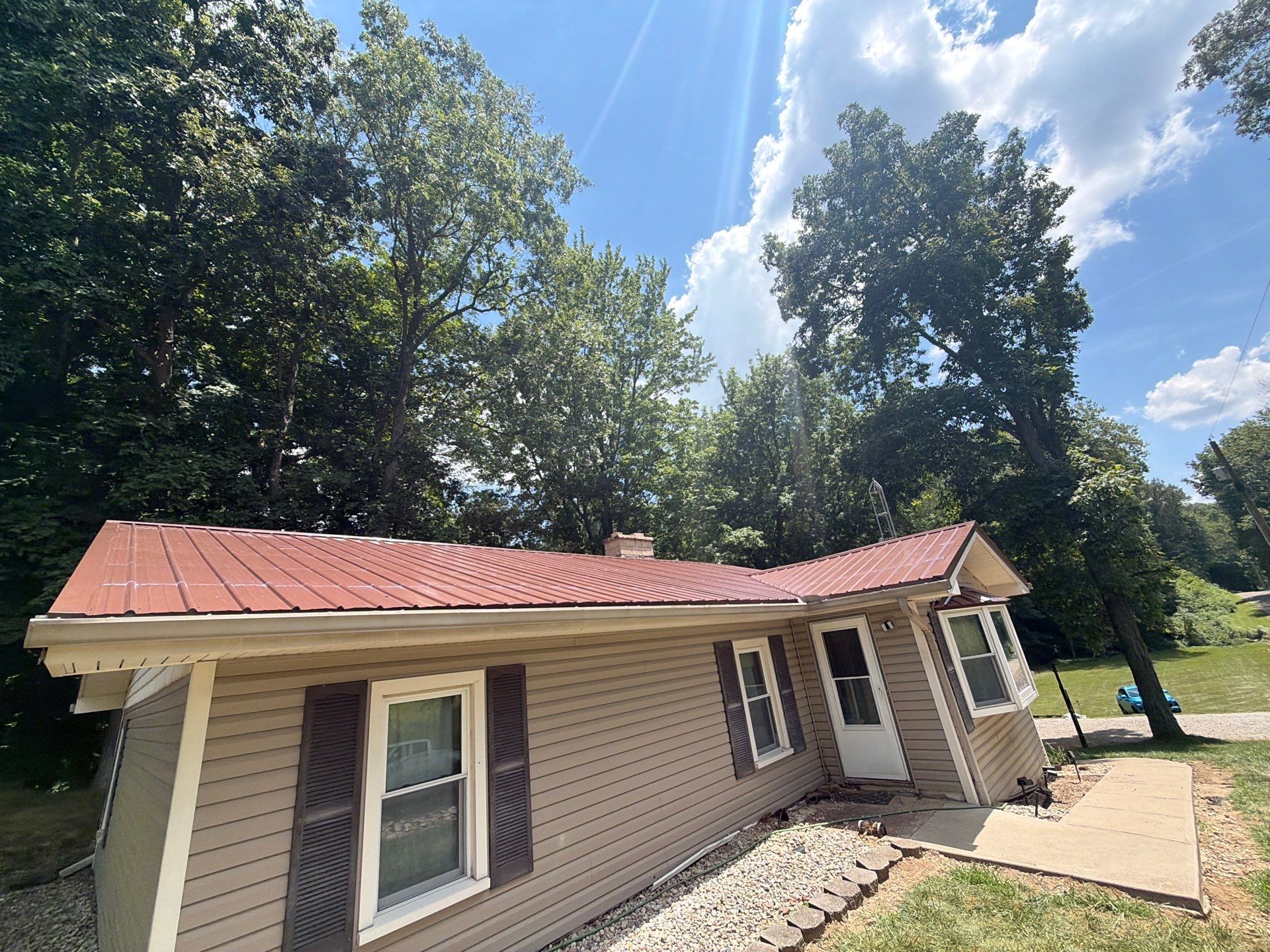 Classic Rib Metal Roofing - Brown by Hoel Roofing & Remodeling