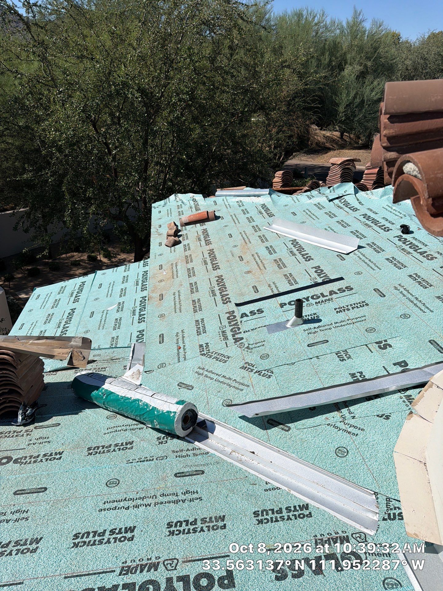 Project in Paradise Valley, AZ by Saint Roofing