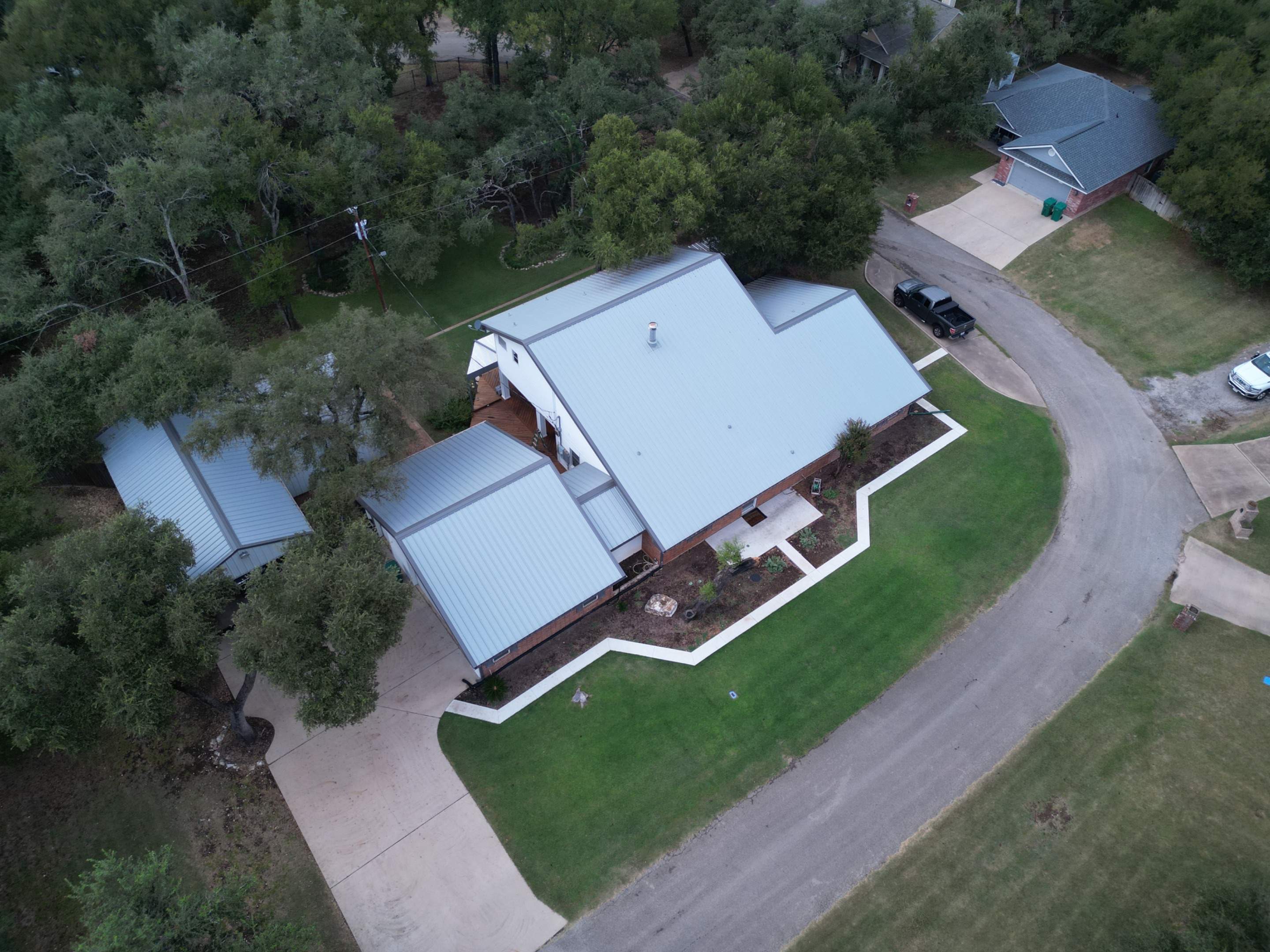 Roof Replacement in Belton, TX with R Panel Metal Roofing System by ROAM Roof & Solar
