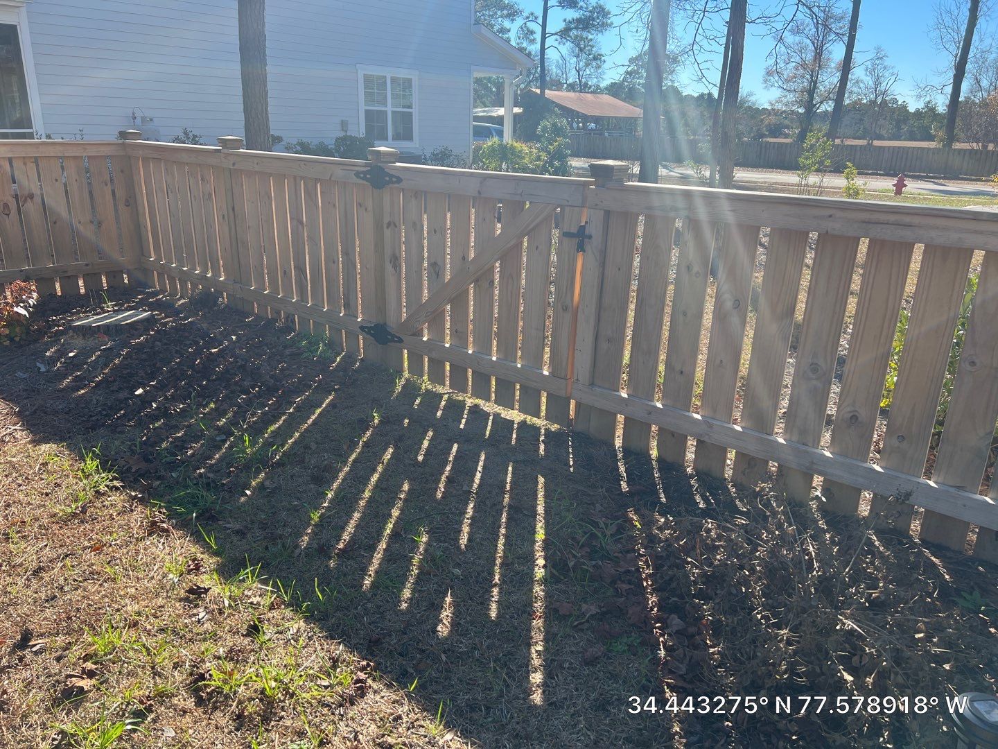 Fence using Wood Sealant by DuraSeal