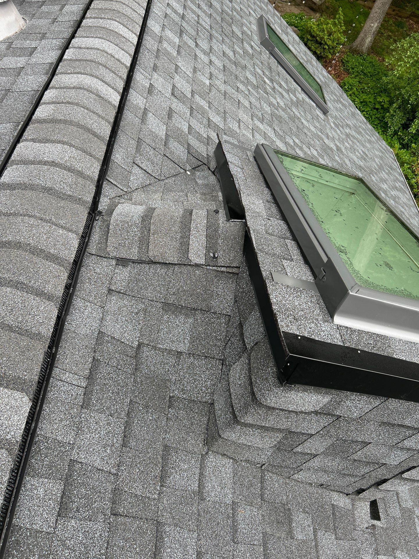 Oakton: Roof Replacement With CertainTeed Landmark Designer Shingles in Pewter by RM Banning, Inc.