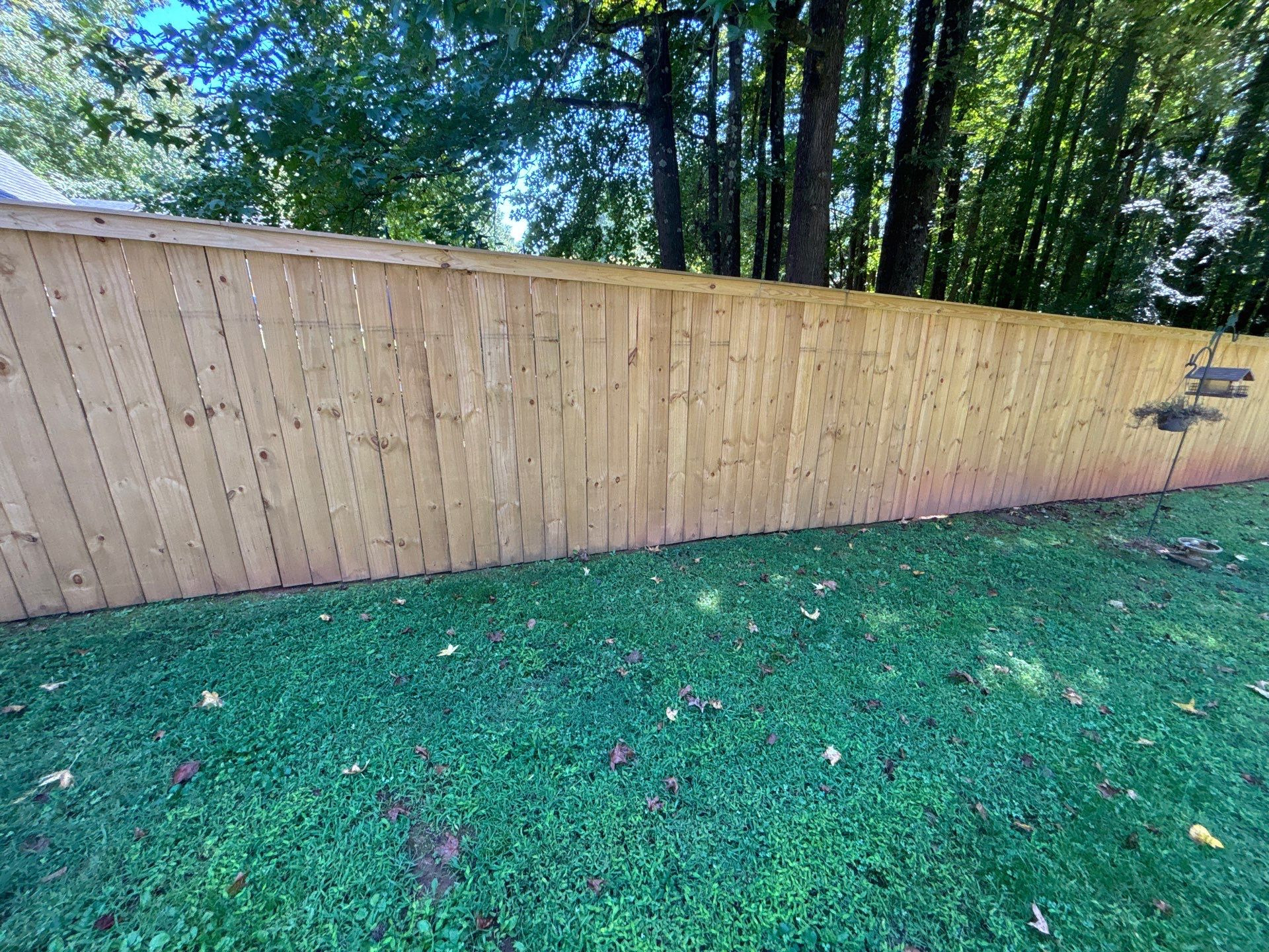 Wood Fence using Wood Sealant by DuraSeal