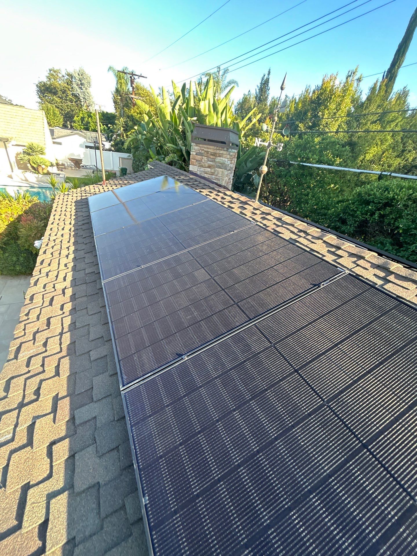 Residential Solar Panel and Tesla Powerwall 3 Installation in Studio City by AWS Solar