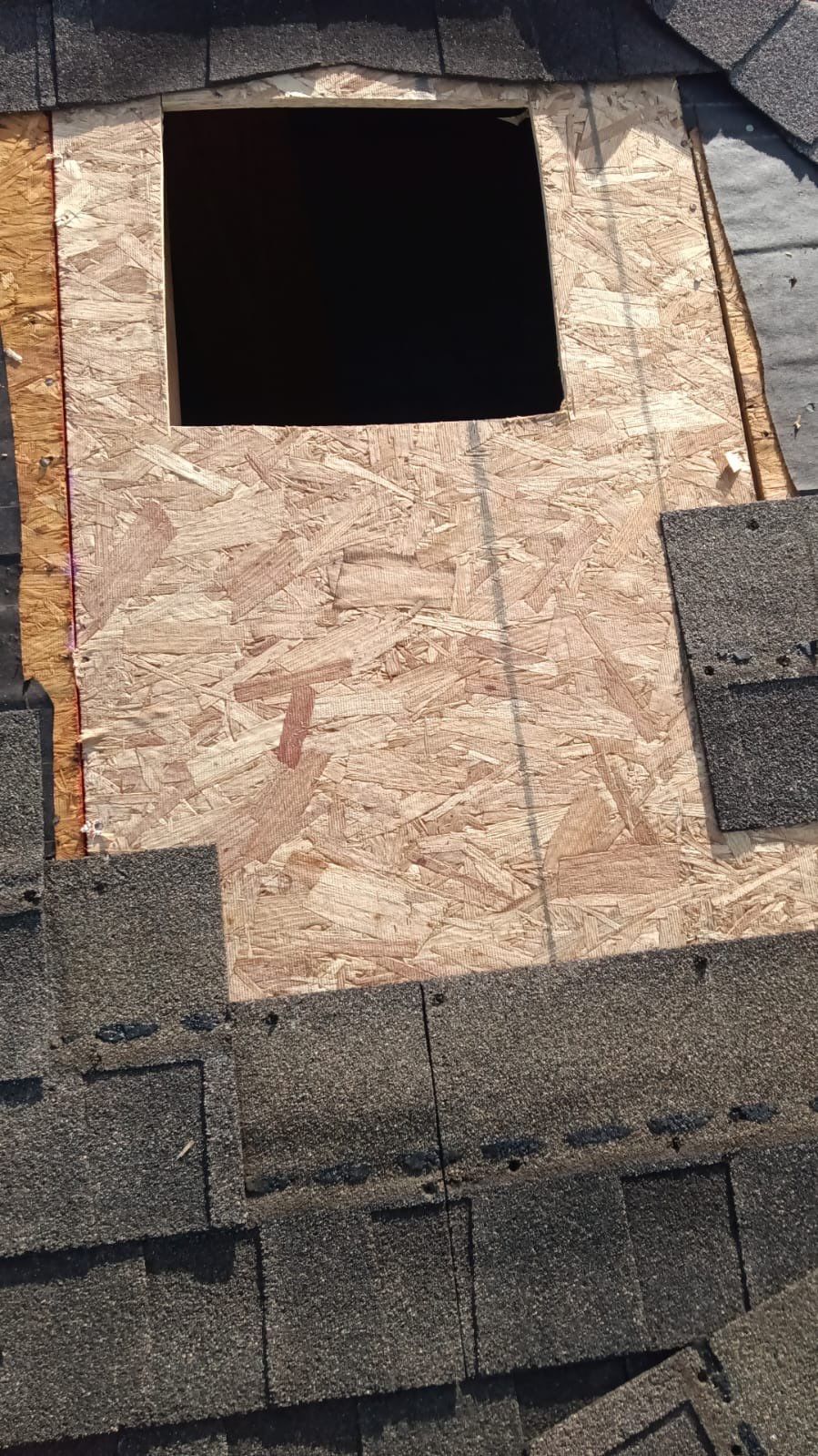 Hail Damage using Owen's Corning Duration (Lifetime) Shingles by Roof Repair Company