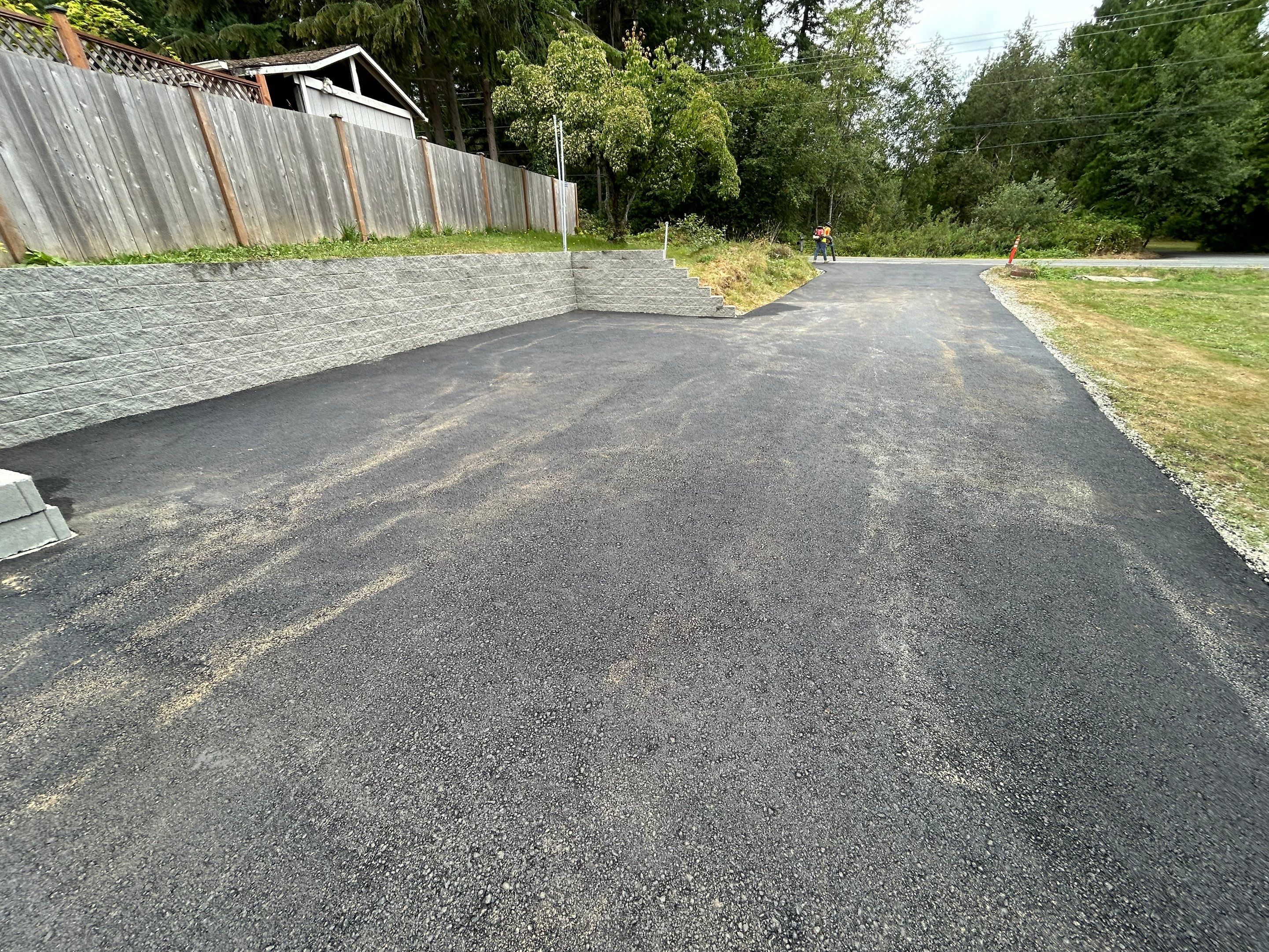 Joann | Asphalt Driveway & Retaining Wall  by Jireh Asphalt & Concrete Inc 