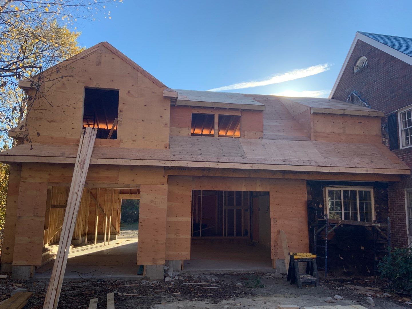 Siding on new construction in Brookline, MA by UBrothers Construction