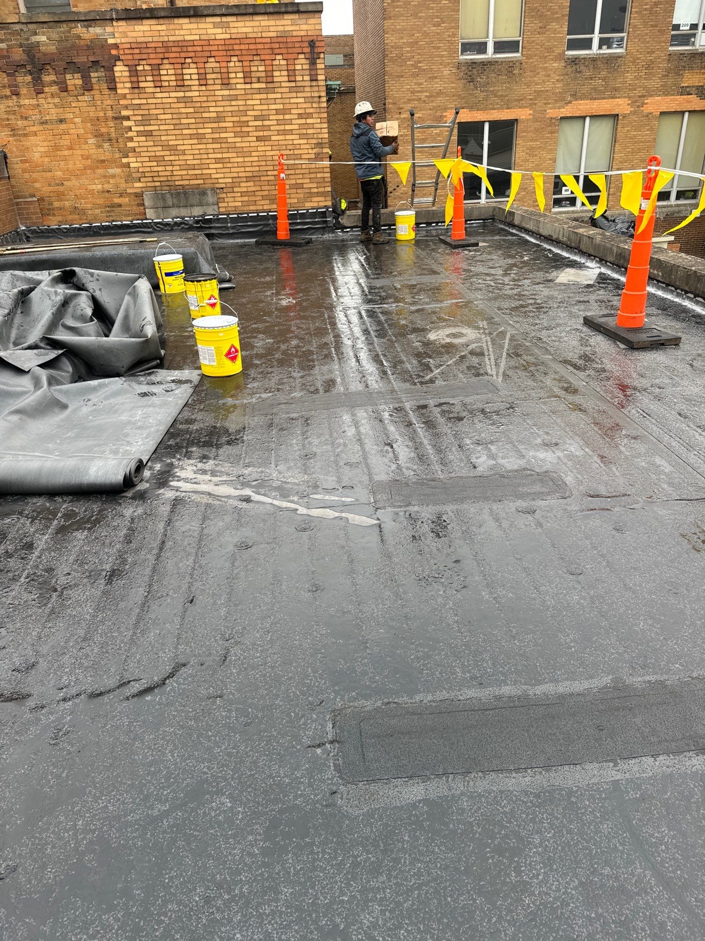 Commercial Roofing Repair using Repair by Absolute Roofing and Construction