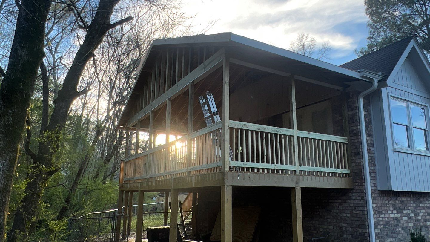 Mountain Brook - Covered Porch by Pillar and Pine