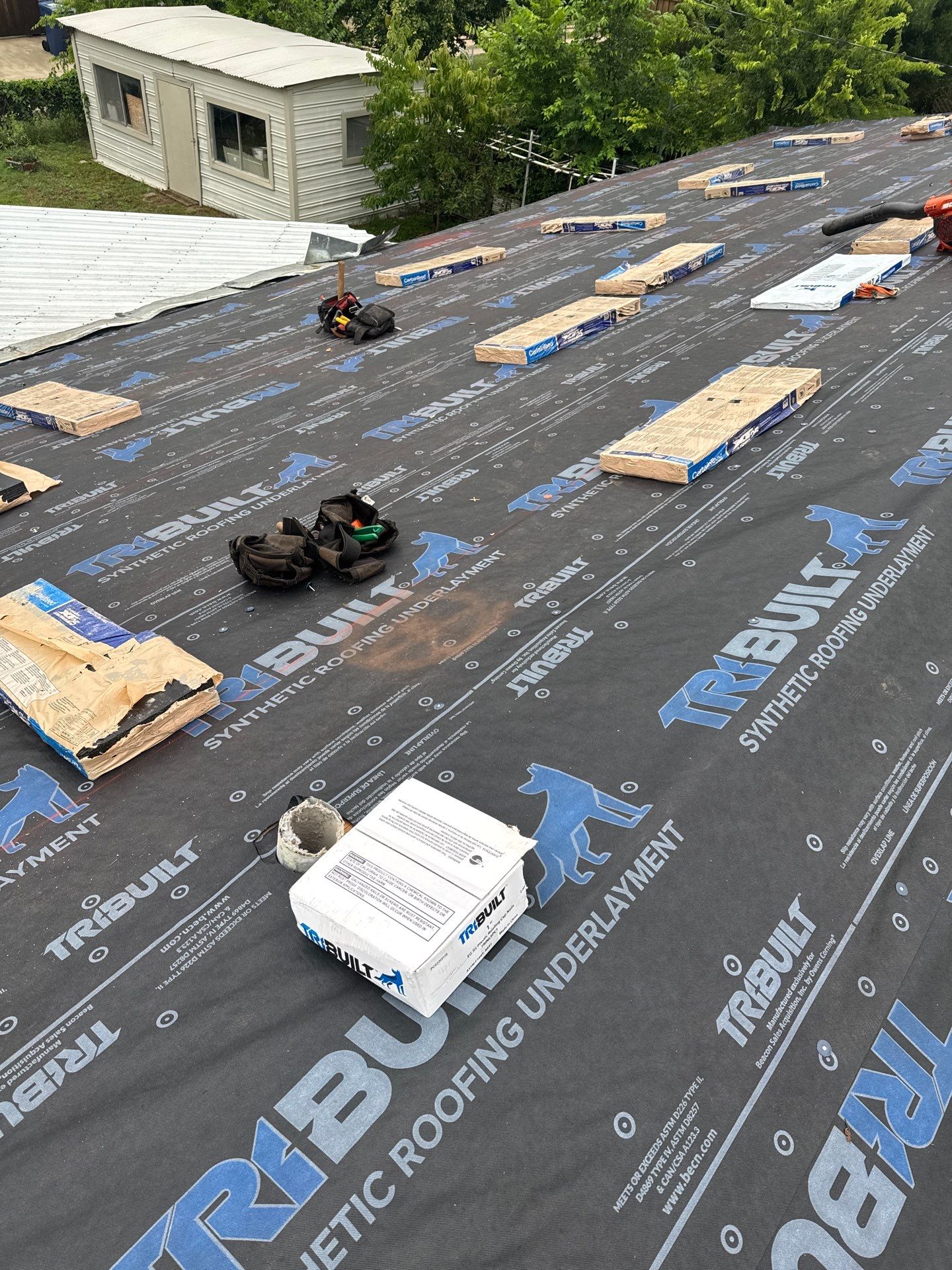 Project in Garland by Rhino Roofing and General Contracting, LLC