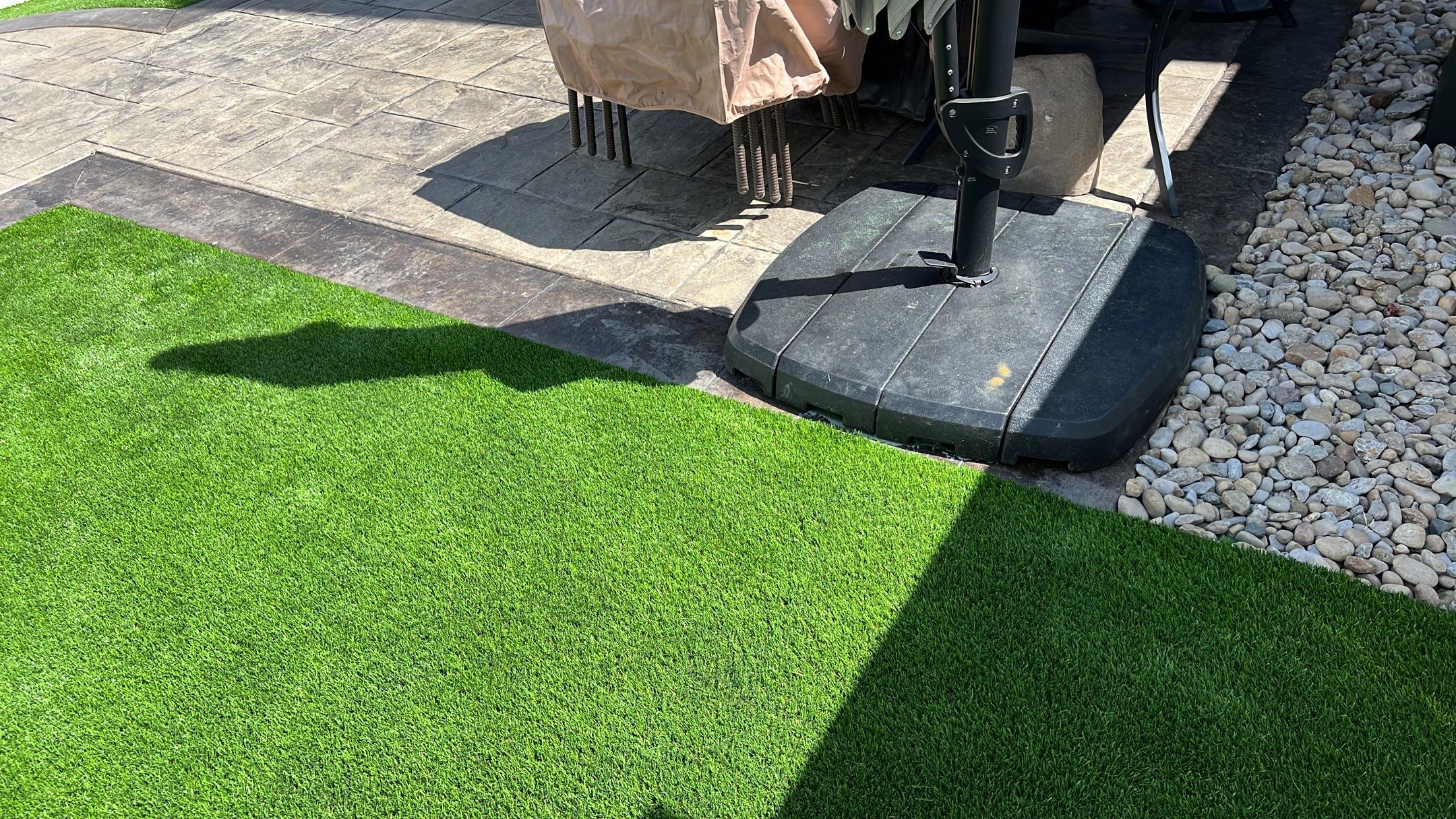 Synthetic Turf Installation using Pet Champ Synthetic Turf by Reisenberg’s Lawn & Landscape, LLC