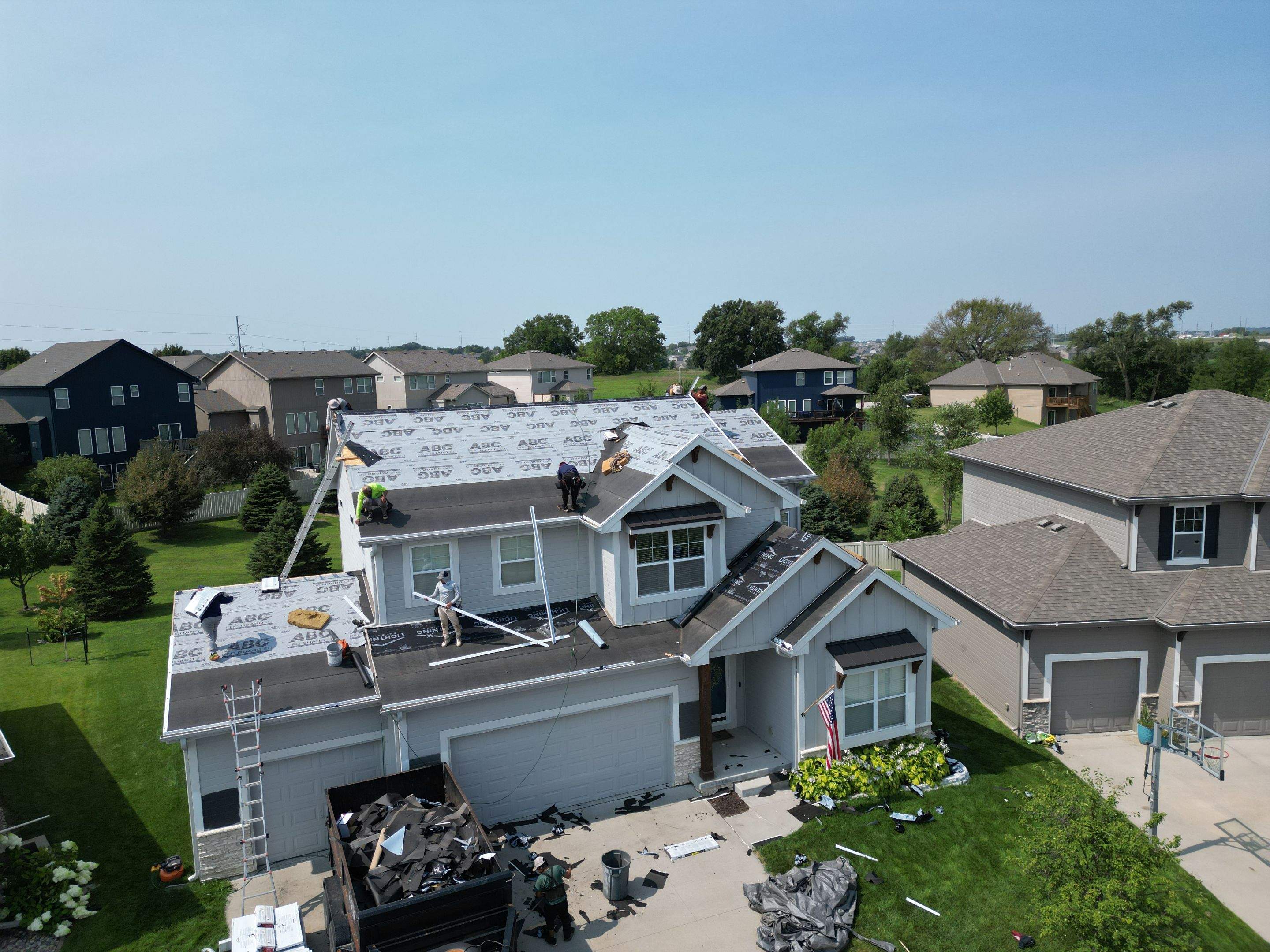 Nebraska Roof and Gutters by Lightning Exteriors