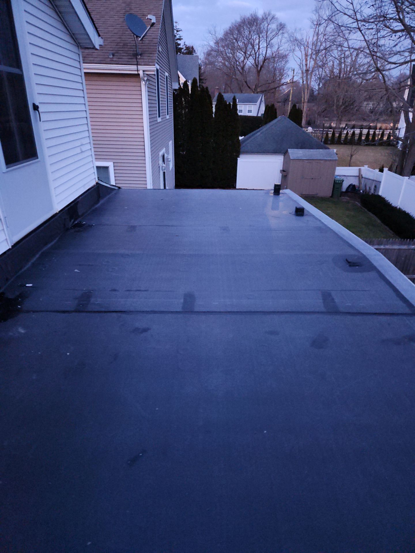 Residential Roofing Installation using Owens Corning TruDefinition Duration Sierra Gray by A Plus Exterior