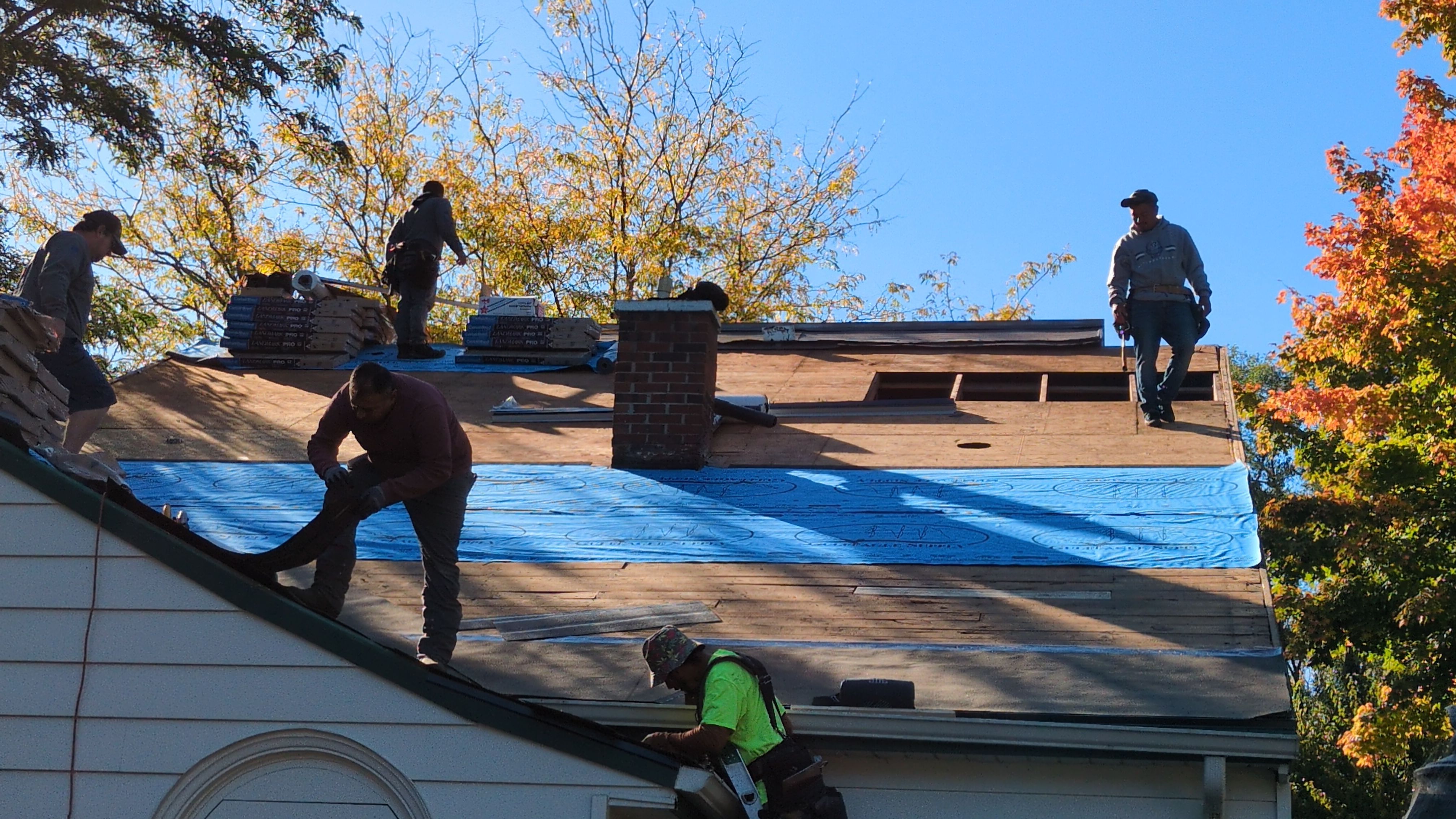 Roof Replacement using Certainteed Landmark Max-Def PRO by 180 Contractors