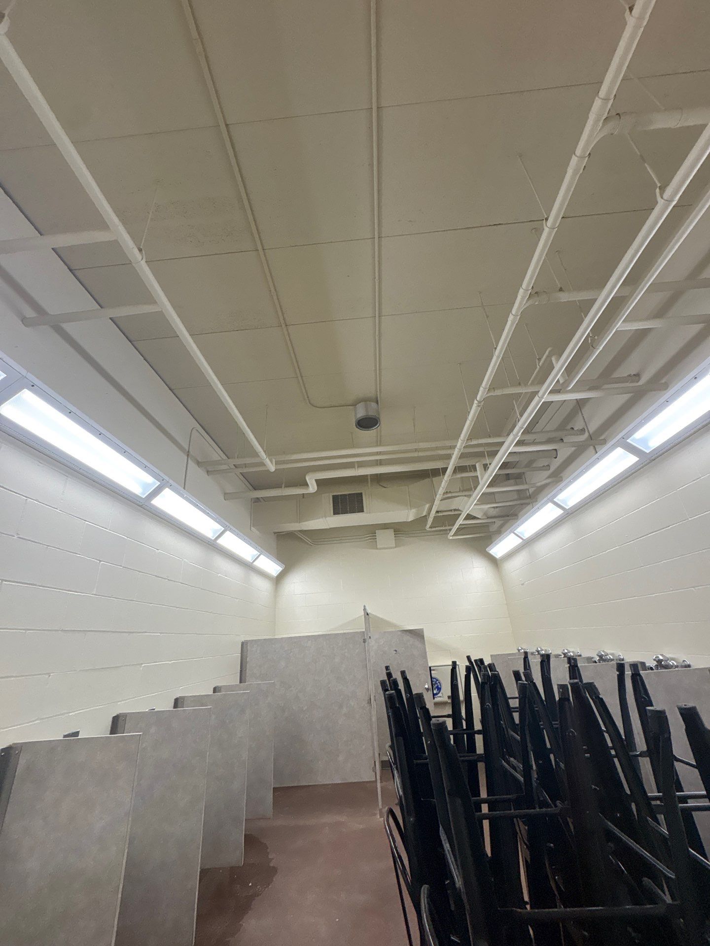 Commercial Restroom Interior Painting and Facility Updates in Sioux Falls by Select Painting, Coatings & Garage Cabinets