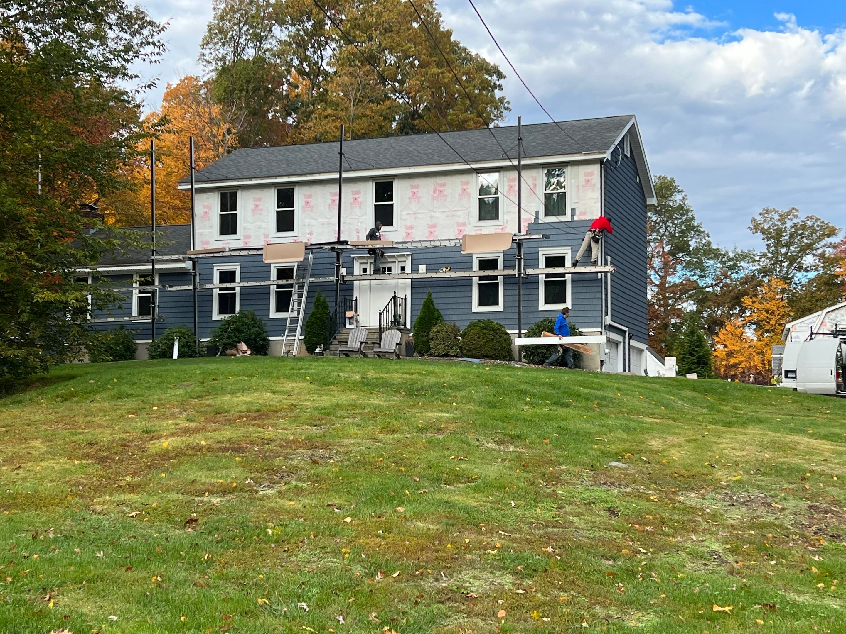 Siding Installation using Certainteed Cedar Impressions by A Plus Exterior