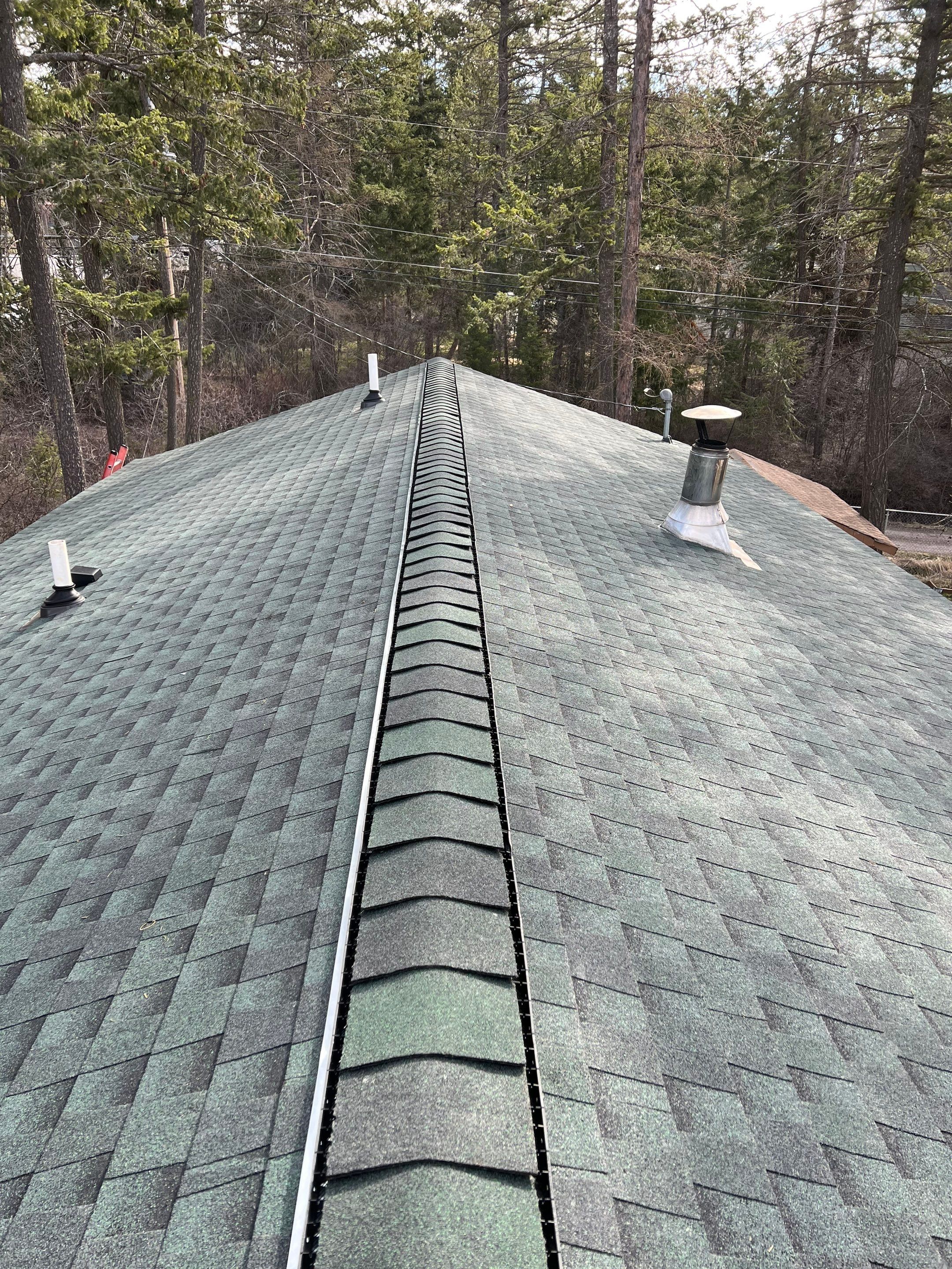 GAF Timberline HDZ - Hunter Green by Montana Roofing Solutions