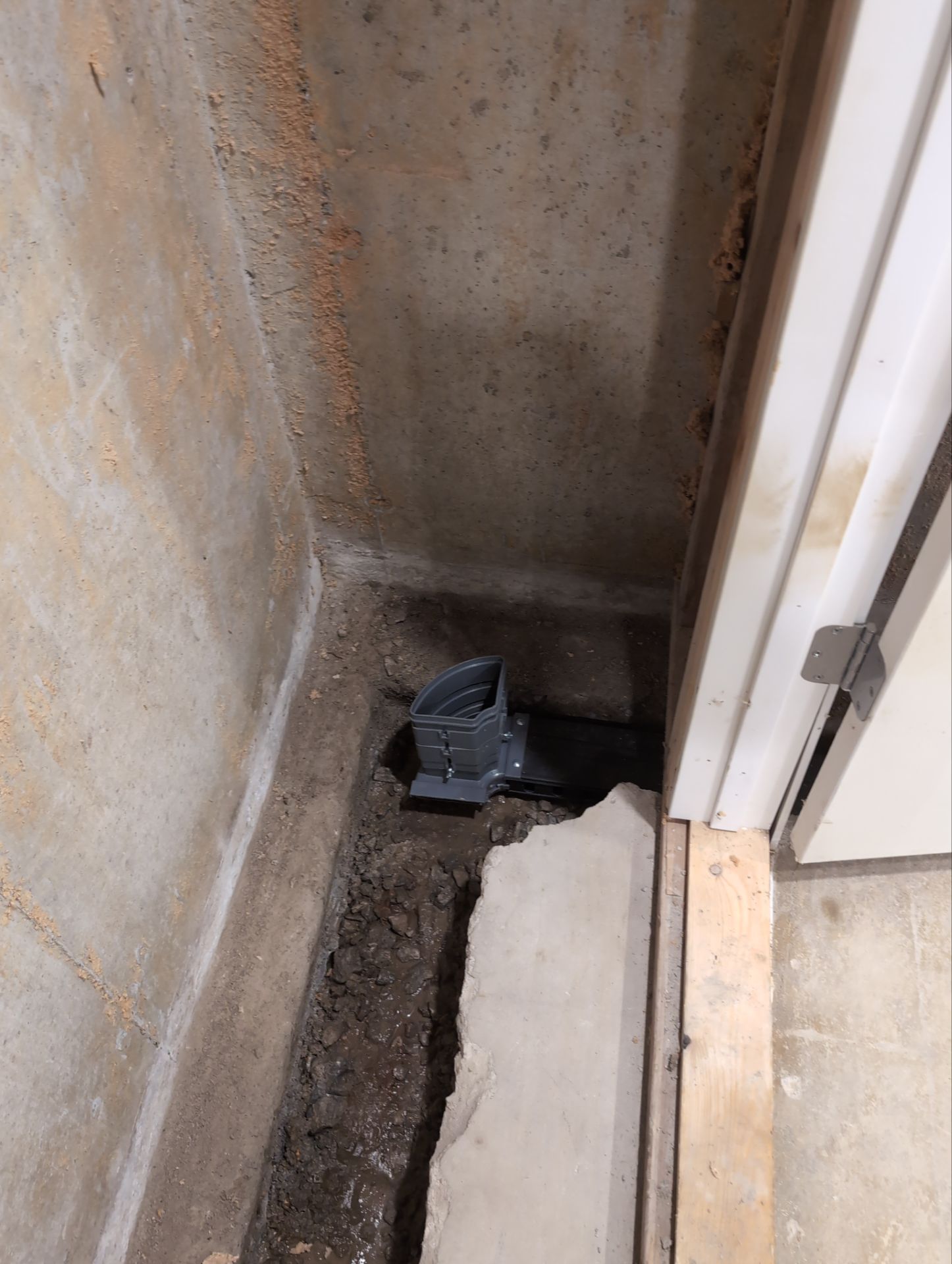 Interior Basement Waterproofing System and Egress Window Installation by Toledo Basement Repair 