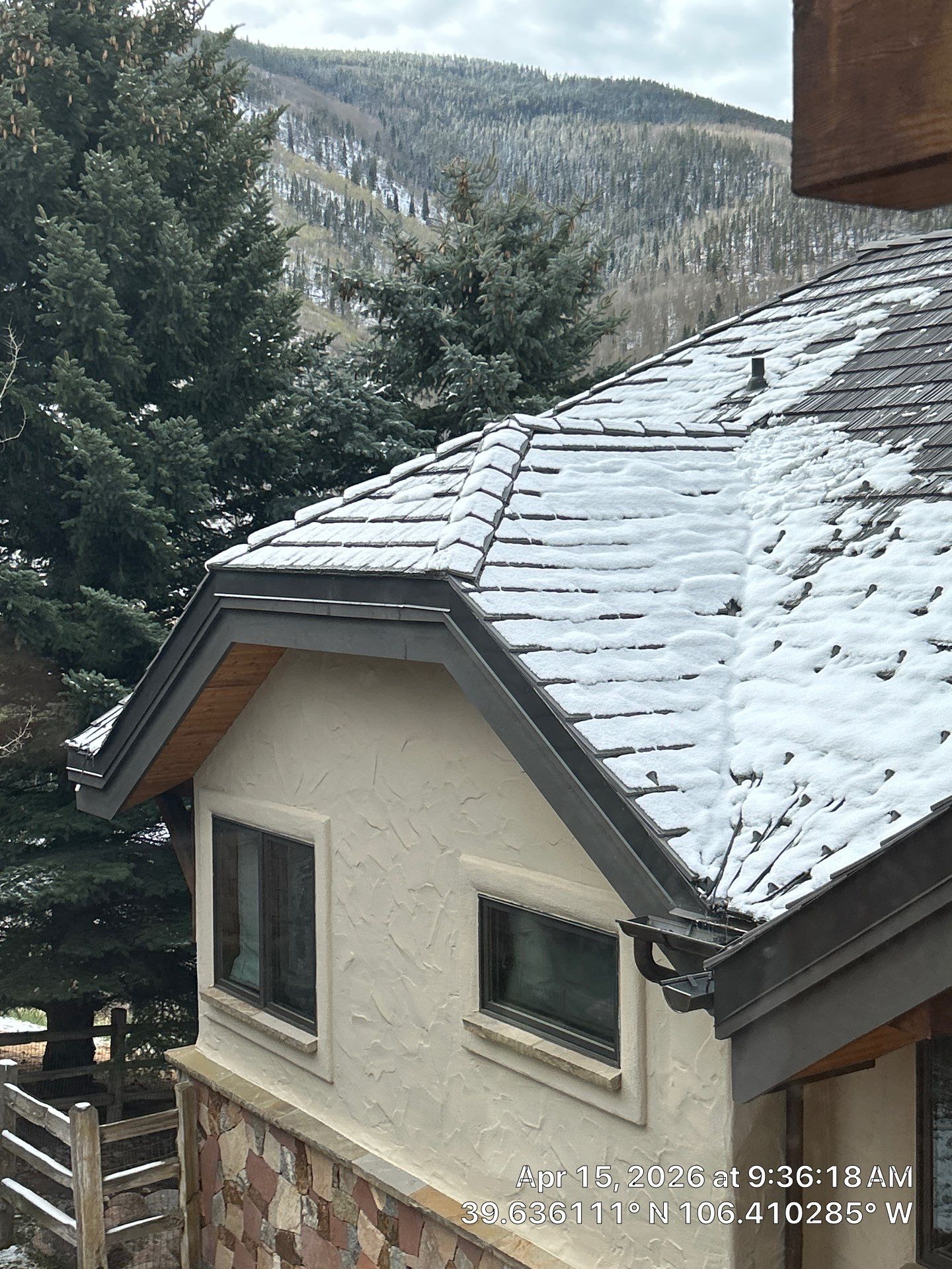 Residential Asphalt Shingle Roof Replacement and Snow Guard Installation in Vail by CompanyCam Sales Demo