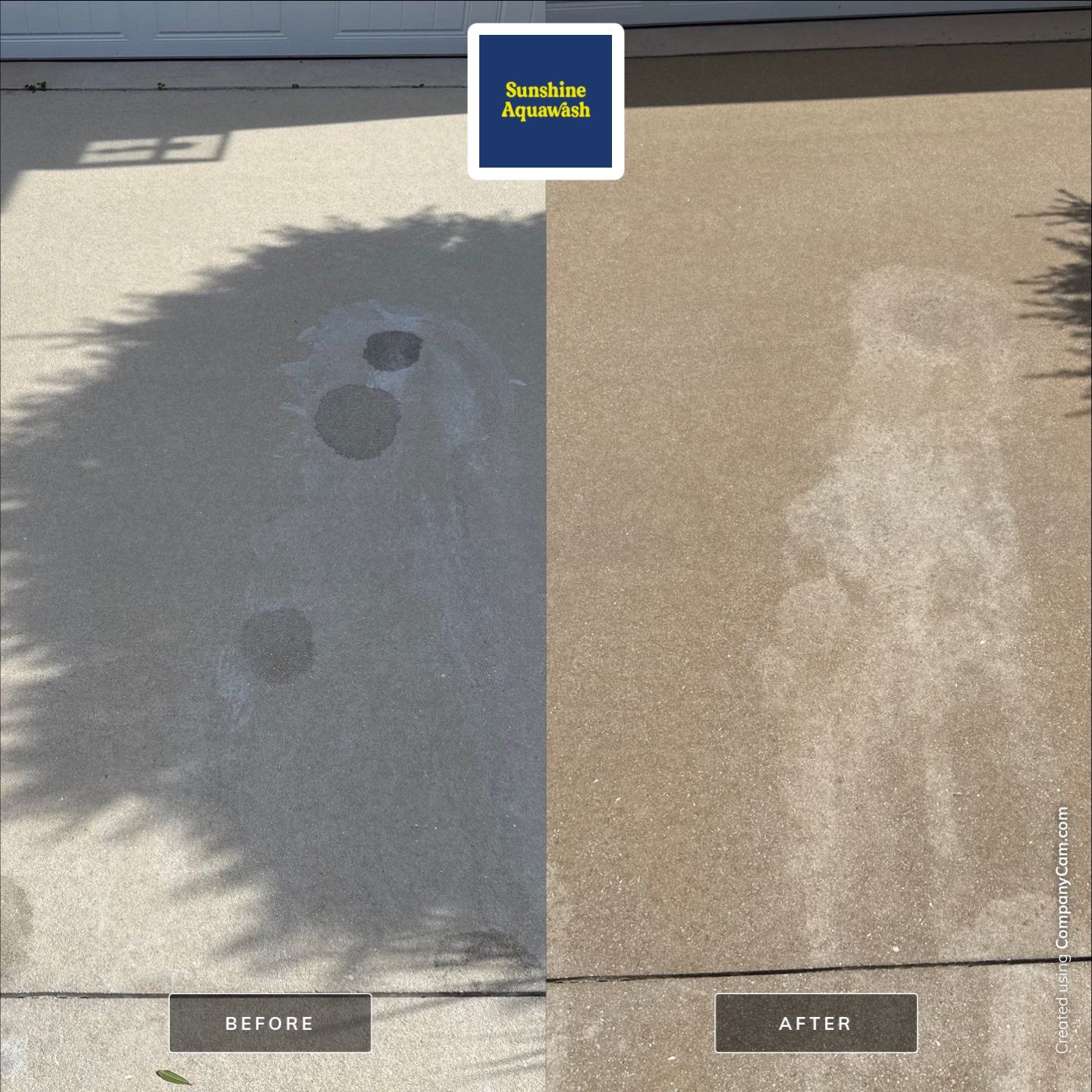 🛠️ Oil Stain Removal – Indigo Community, Lakewood Ranch, FL by Sunshine AquaWash