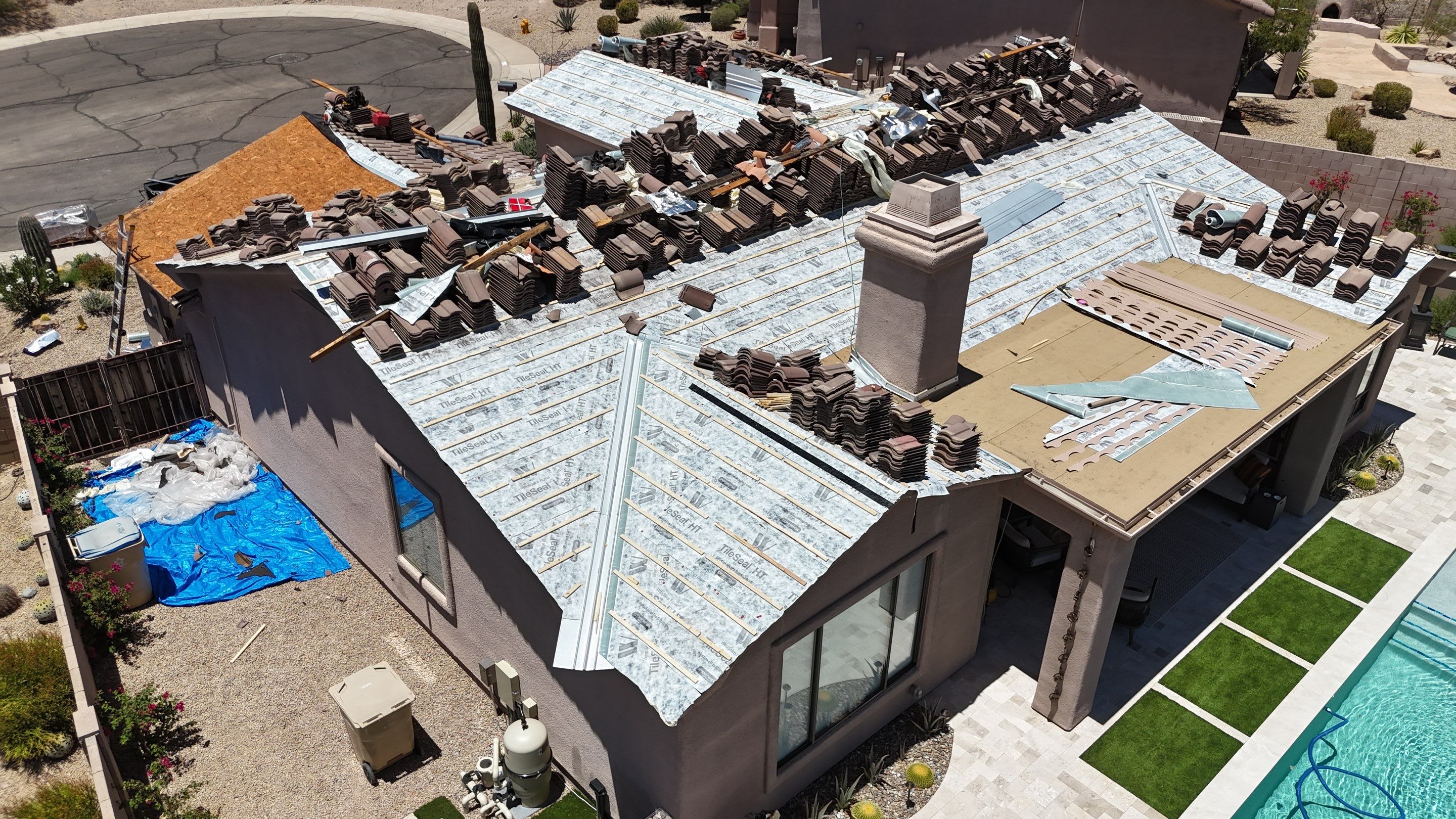 Project in Fountain Hills, AZ by Saint Roofing