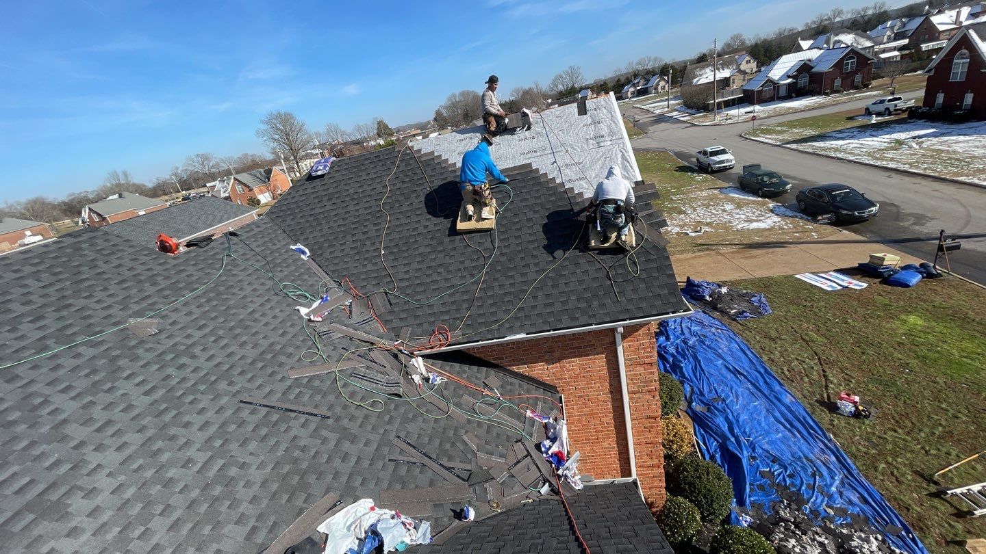 Residential Roofing Installation using GAF HDZ Roofing System  by Undersun Roofing 