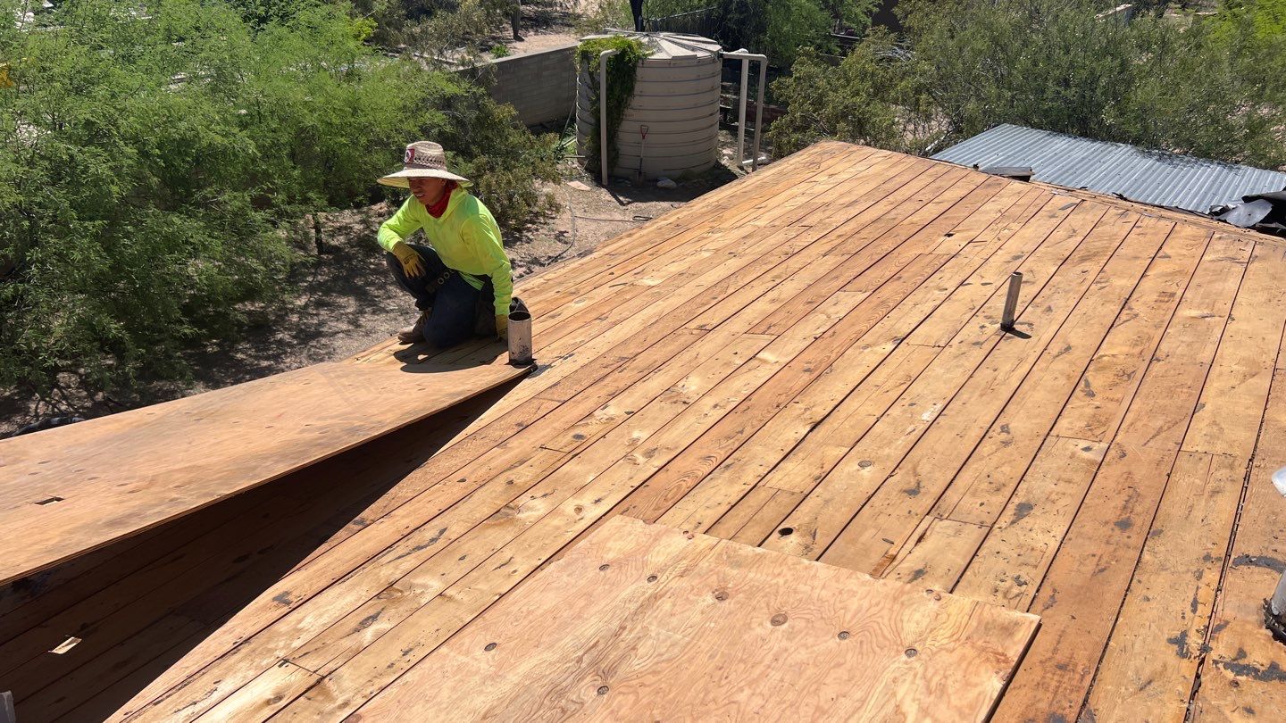 Light Stone Exposed Fastener by Reimagine Roofing