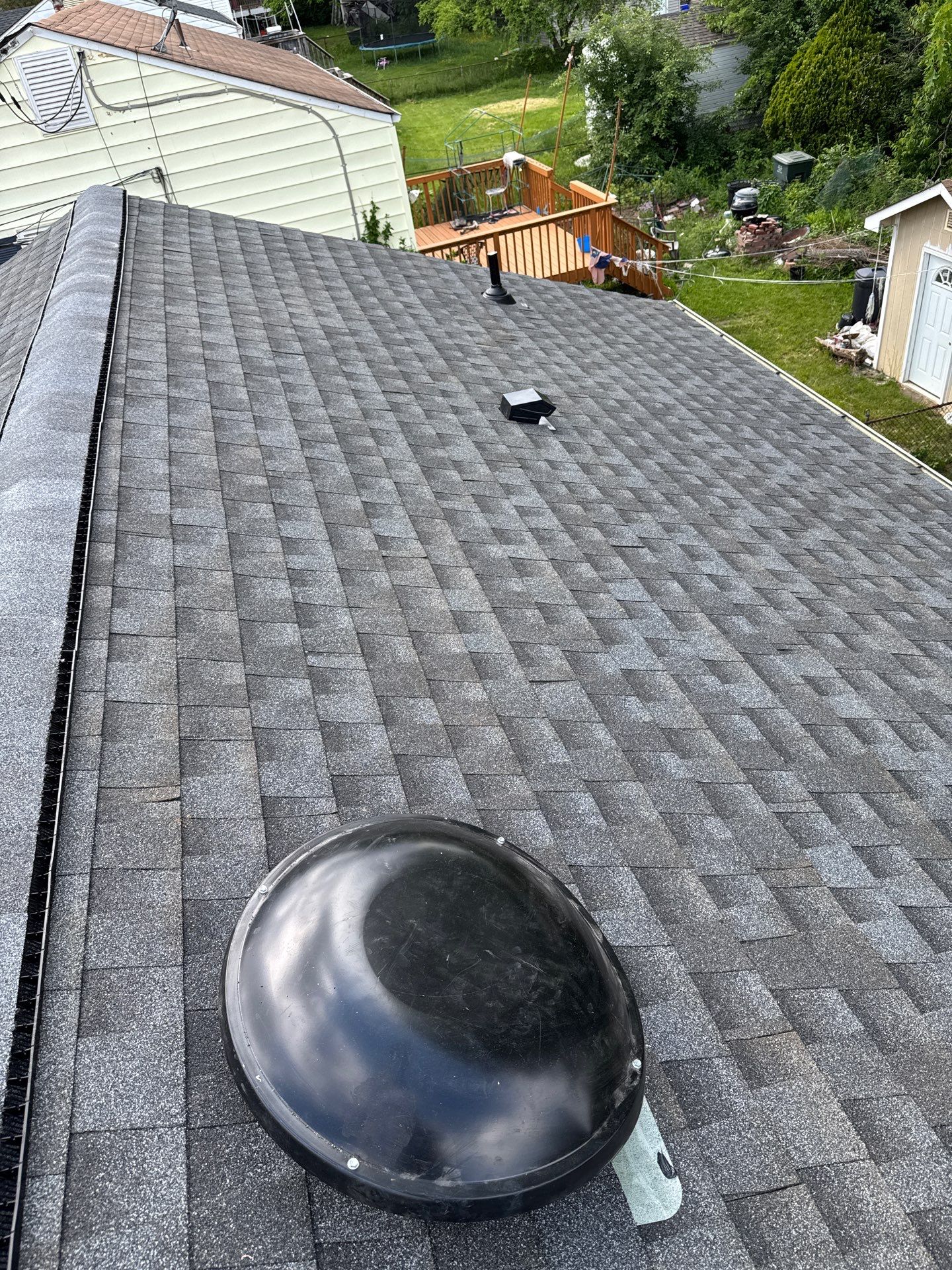Residential Roofing Installation using GAF HDZ SHINGLES by La Bendicion Contruction Llc
