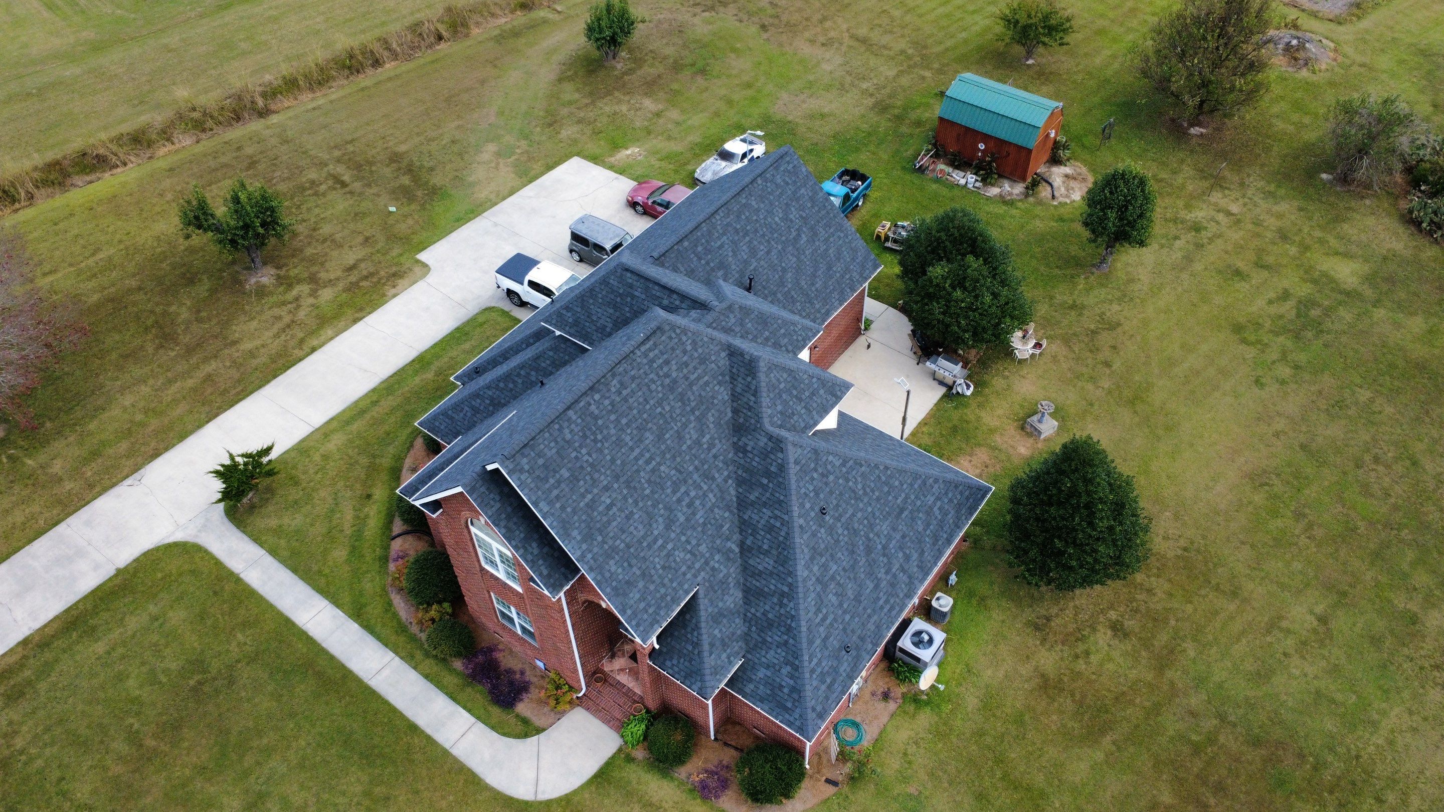 Roof Replacement Project in Greenville by Roofing Solutions