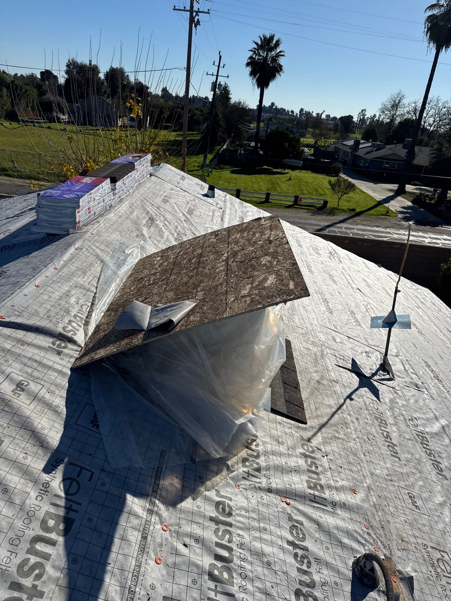 Roof Installation  by Grandmark Service Company