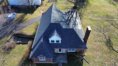 Residential Roofing Installation using Timberline HDZ Shingles - Pewter Gray