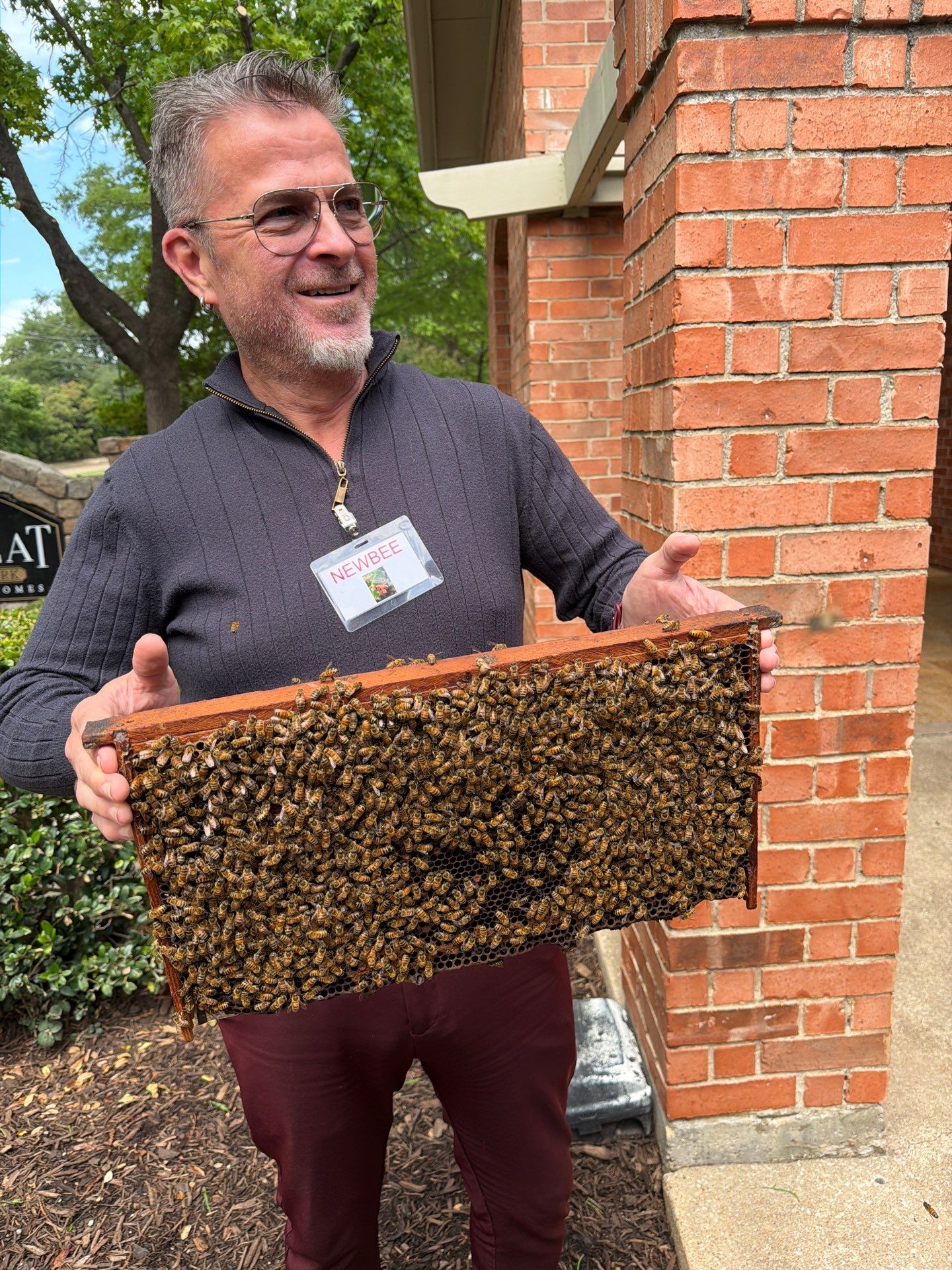 Apartment Retreat for Honey Bees in Garland by Rockwall Honey Bee Company