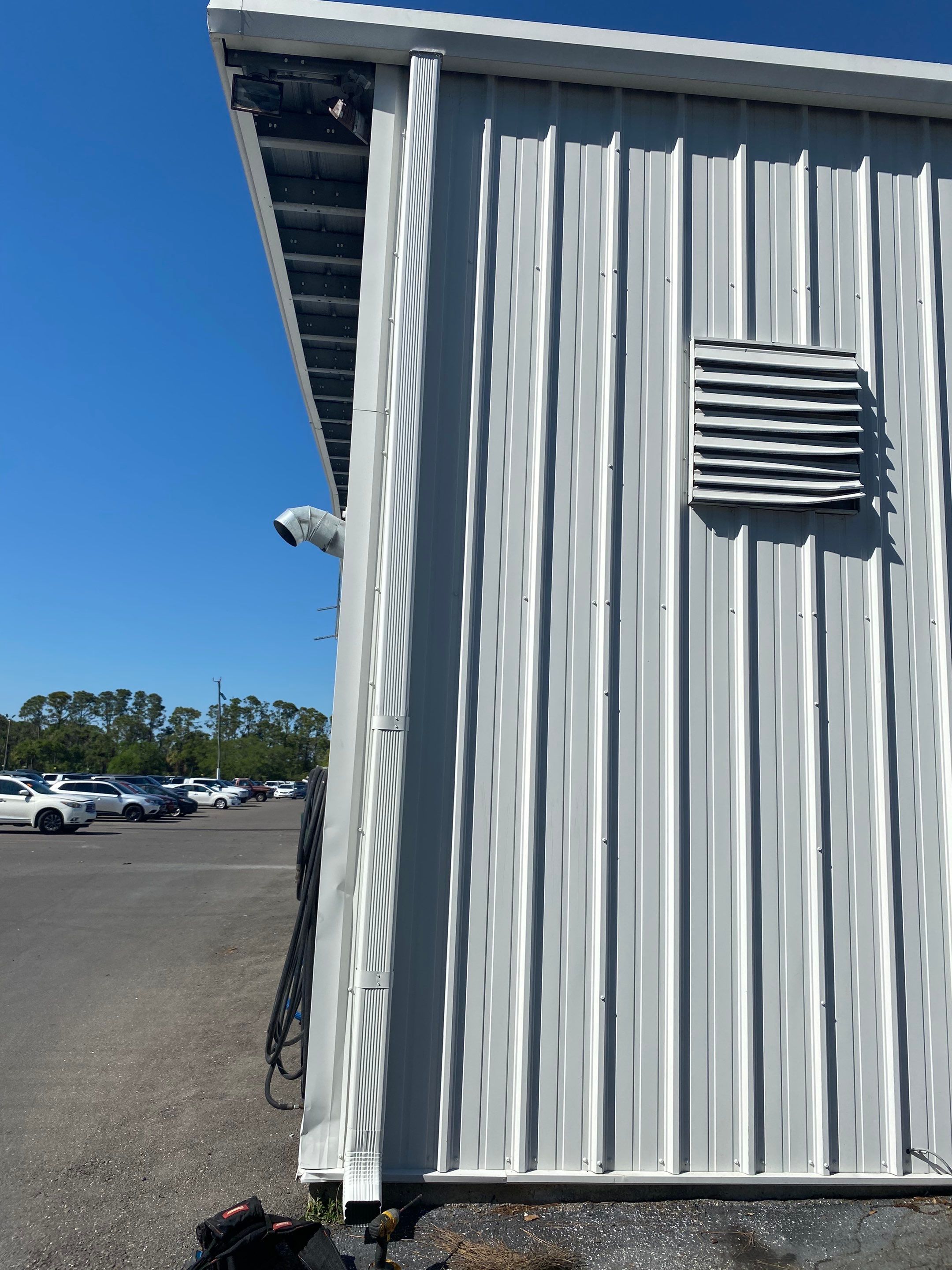 Black Box Seamless Gutters in Bradenton FL by Gutter Professors