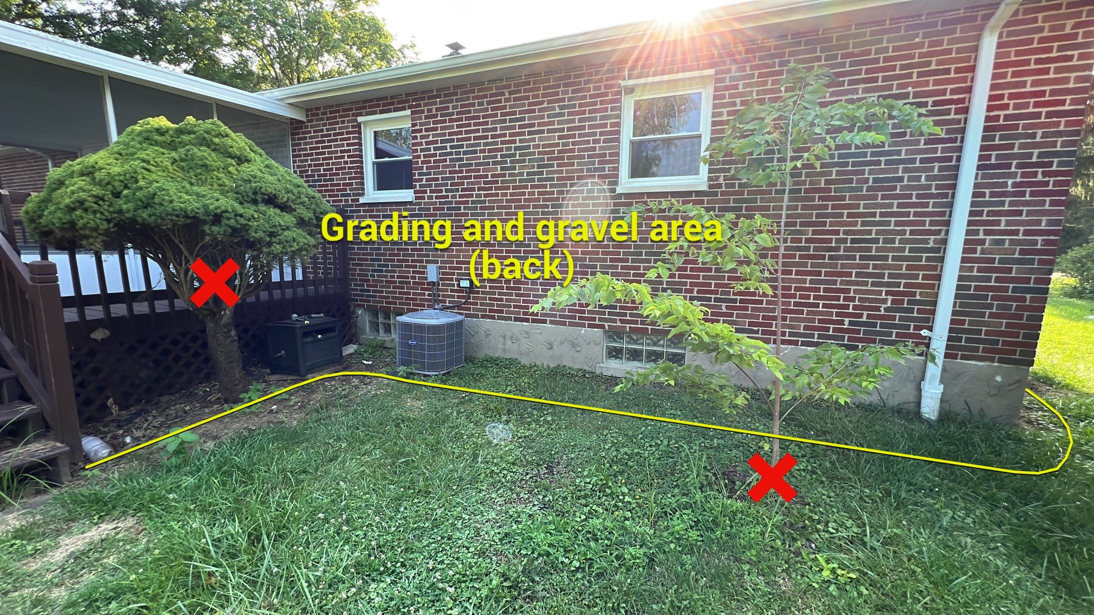 Foundation Grading & Gravel Installation by Reisenberg’s Lawn & Landscape, LLC