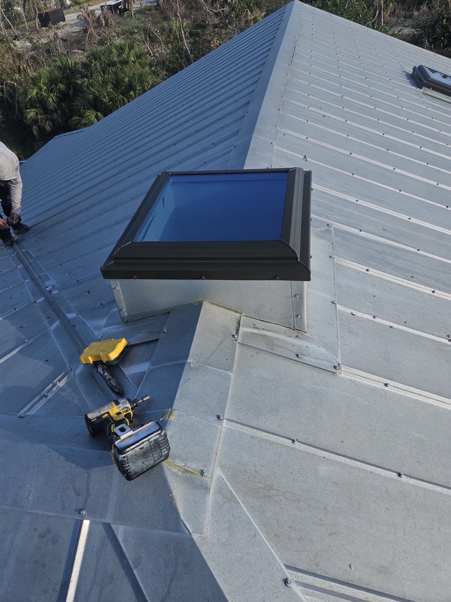 Screw Replacement/Skylight Replacement by Four Peaks Roofing