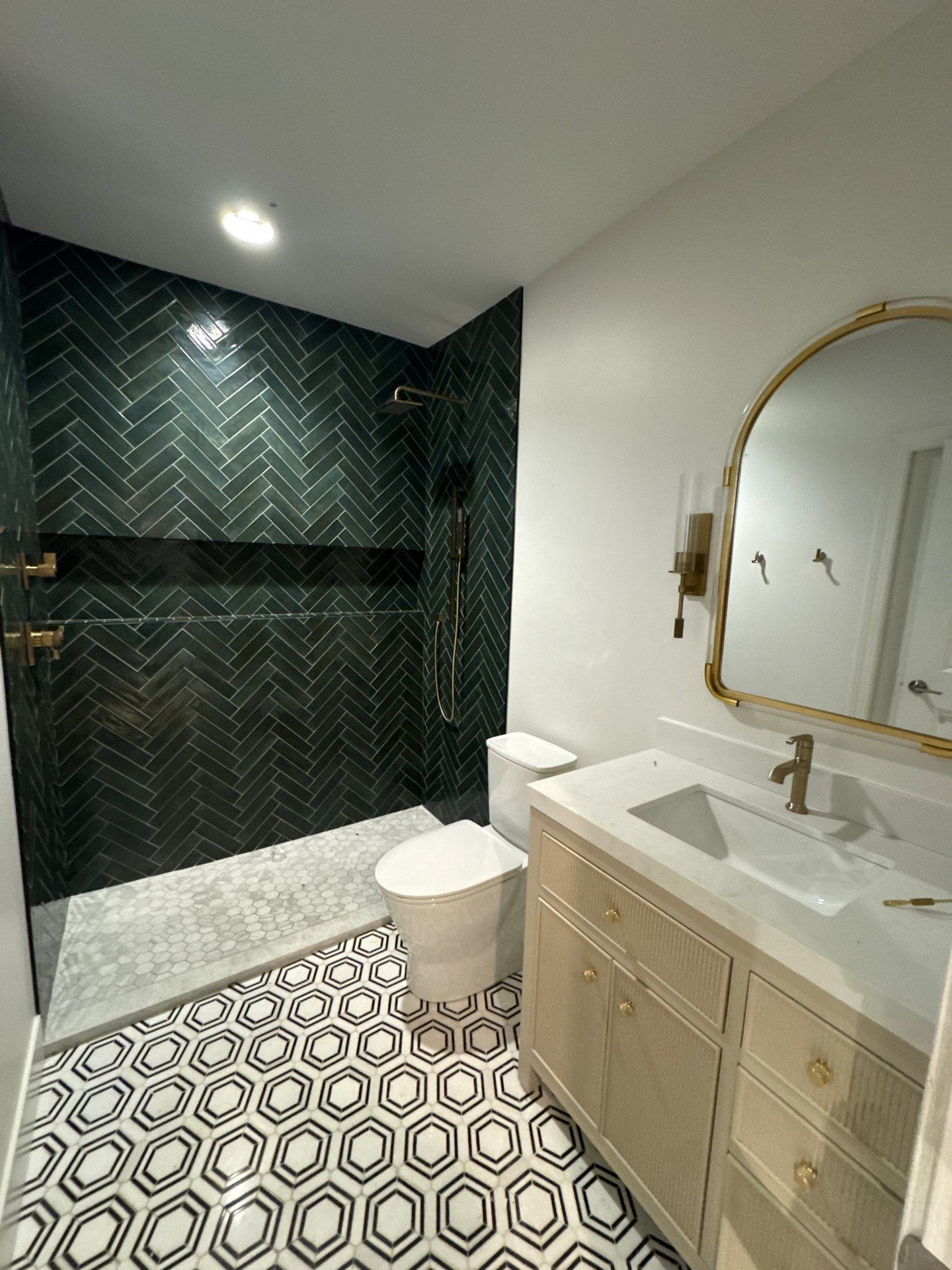 Modern Marietta Interior Renovation with Custom Built-ins and Wine Cellar by Swift Home Renovations