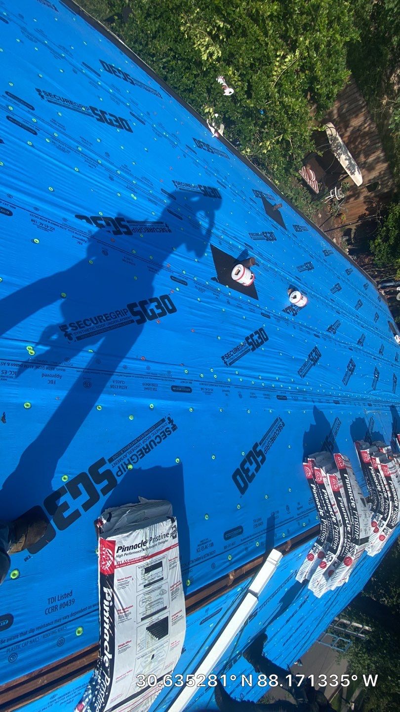 Residential Roofing Installation using Roof Replacement by American Roofing & Construction LLC