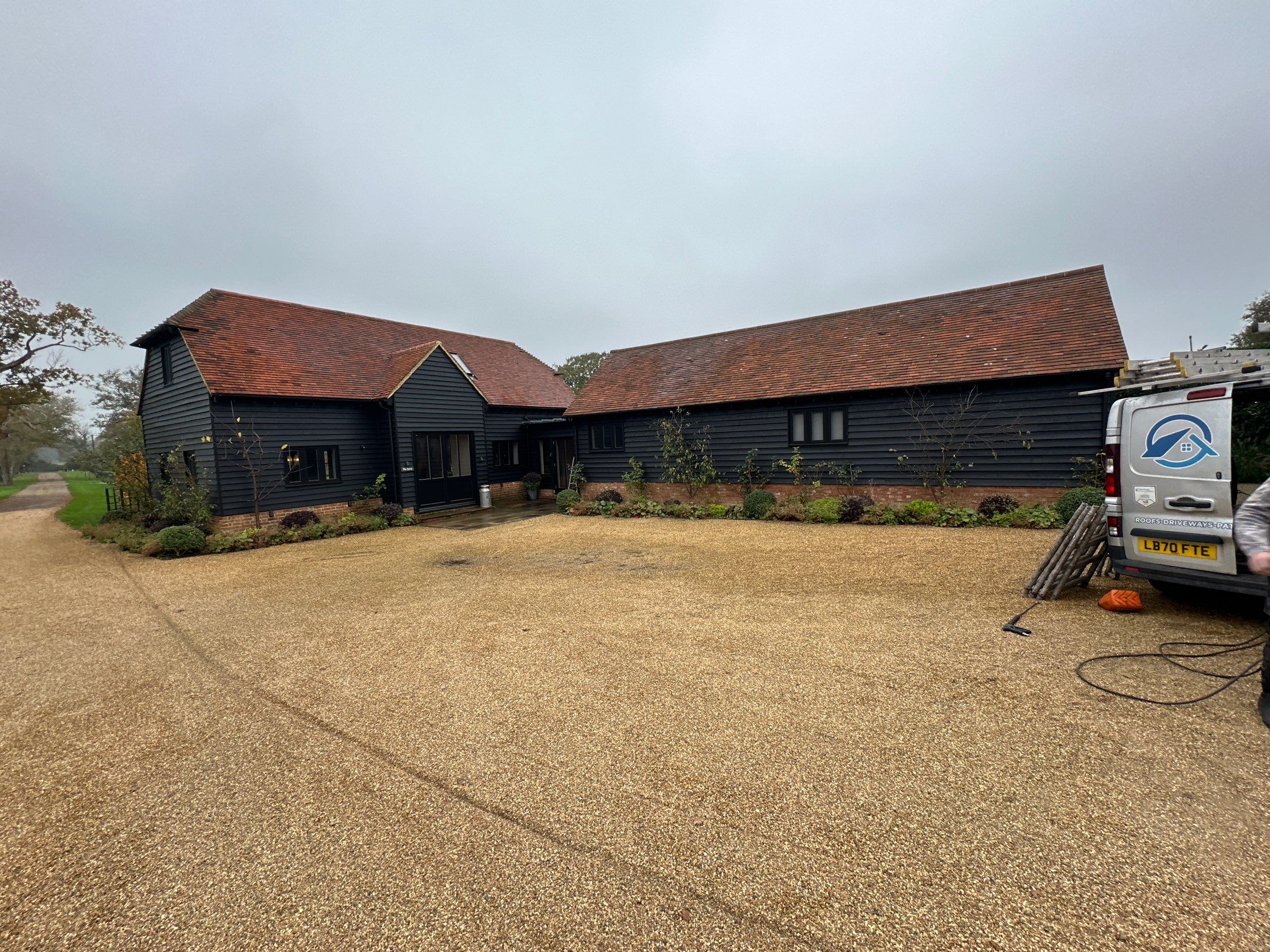 Roof Clean  - Moss Removal - Gutter Clean using Softwash Equipment by Ges Exterior Cleaning ltd