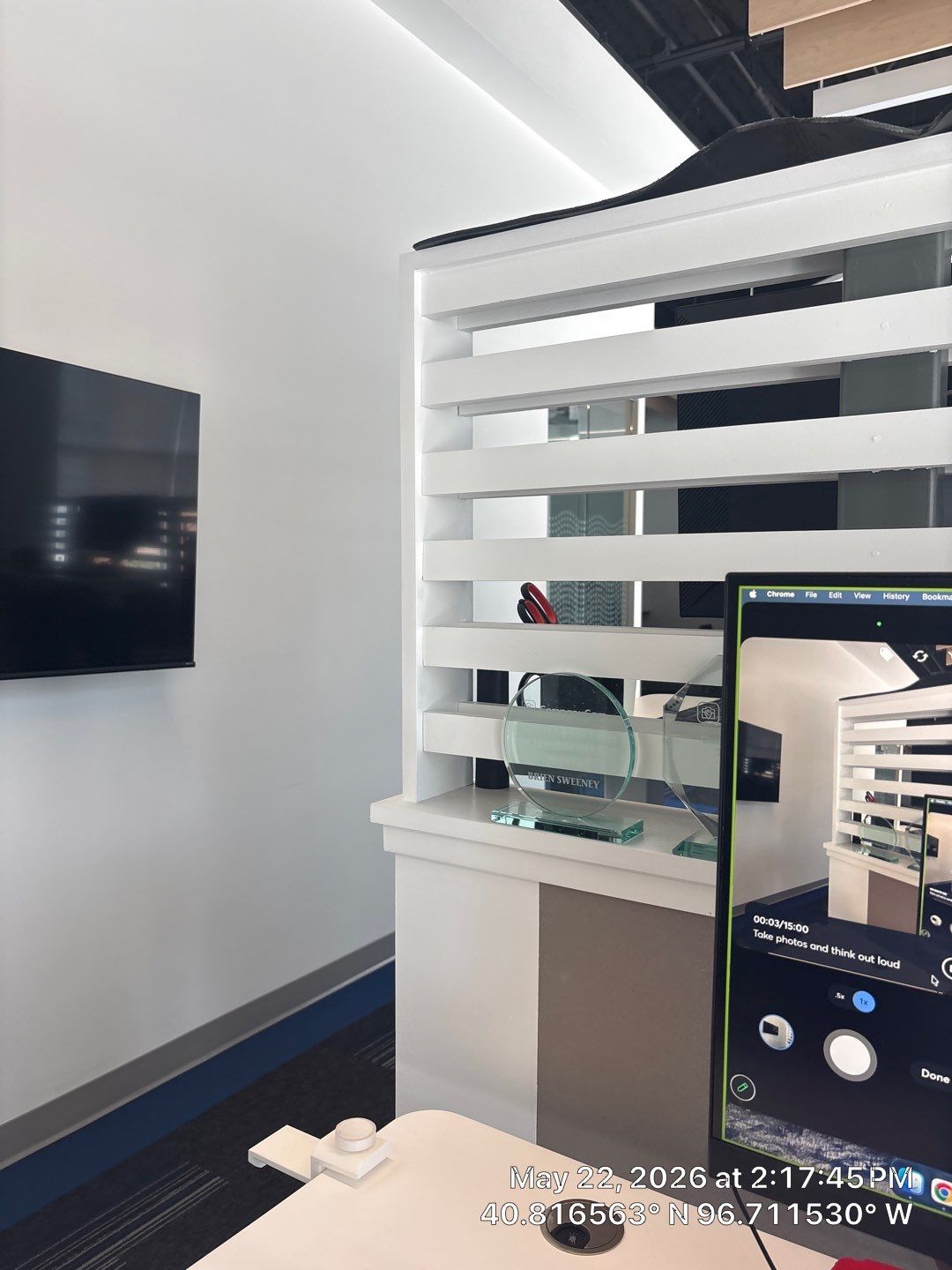 Modern Commercial Office Build-Out and AV Installation in Lincoln by CompanyCam Sales Demo