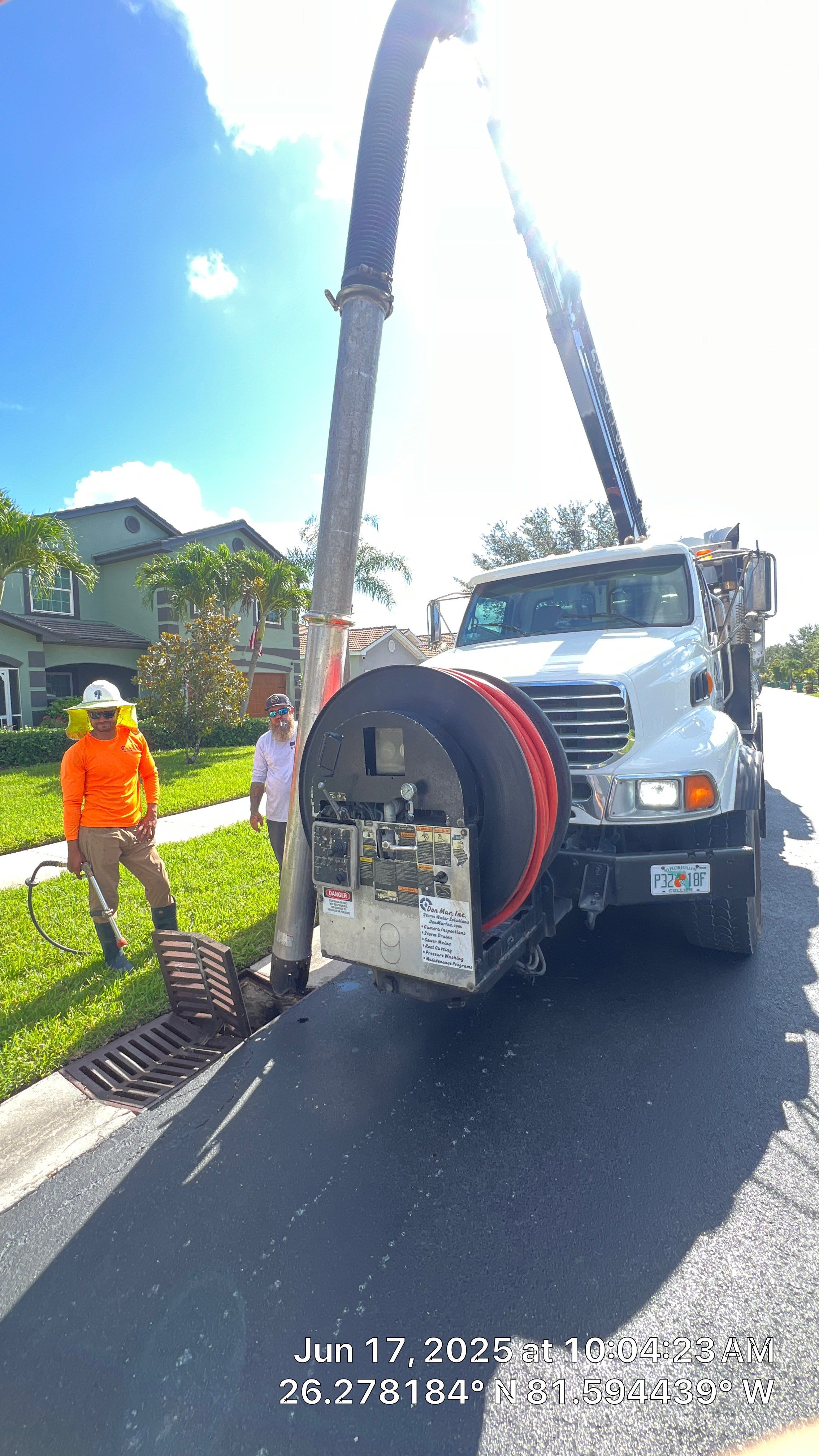 Naples Association Stormwater System Cleaning by Don Mar, Inc. Storm Water Solutions
