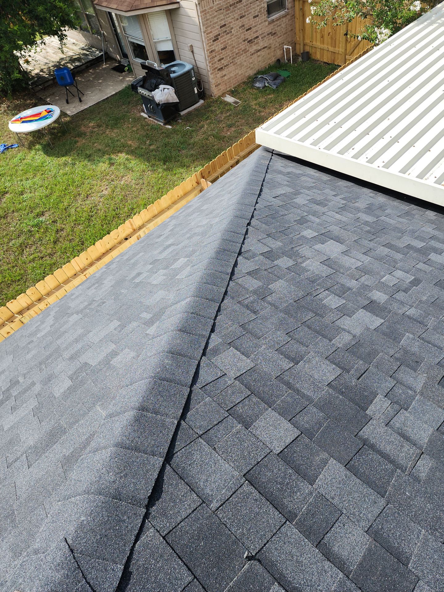 Residential Roofing Installation using Owen's Corning Duration (Lifetime) Shingles by Roof Repair Company