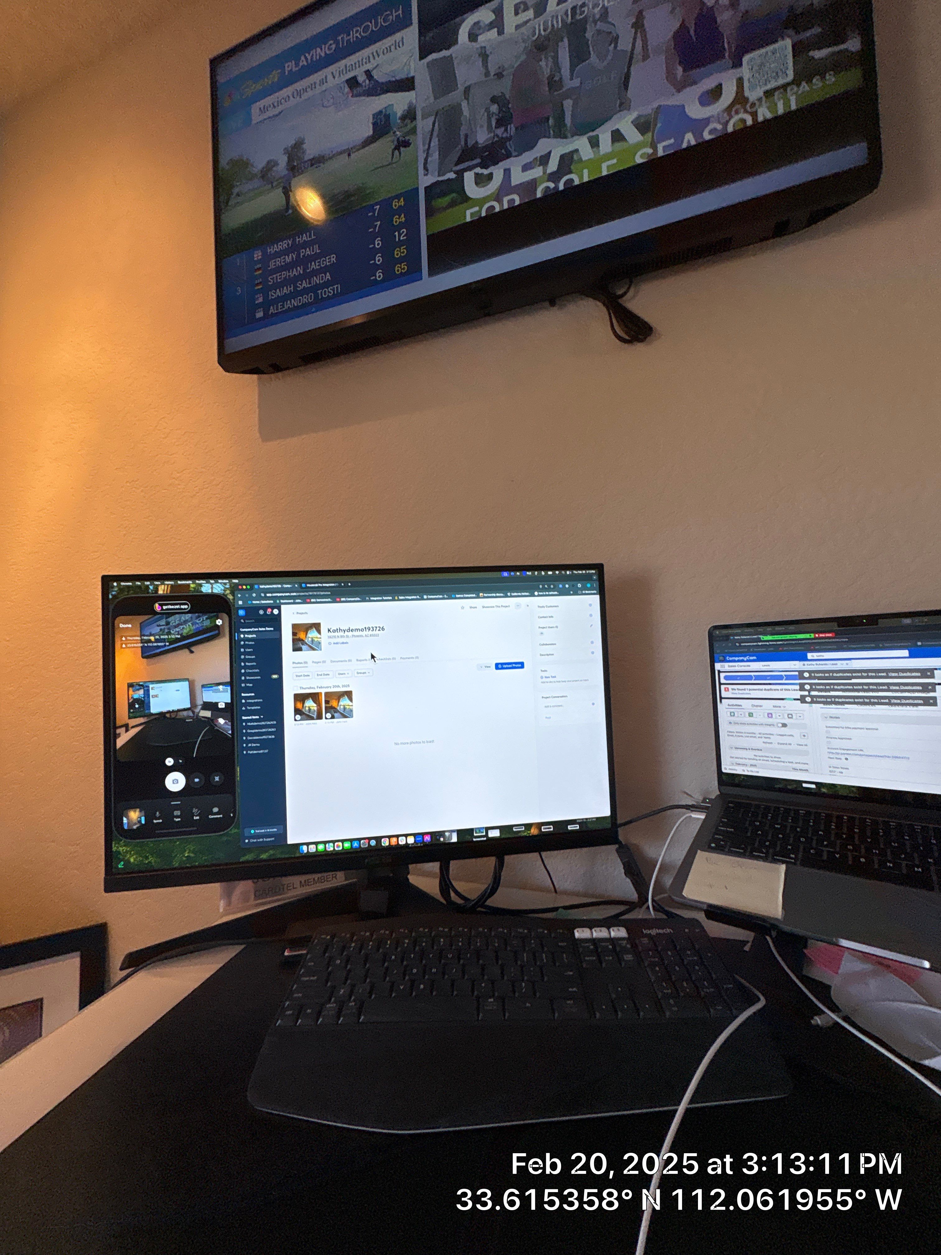 Closet Installation using wood by CompanyCam Sales Demo