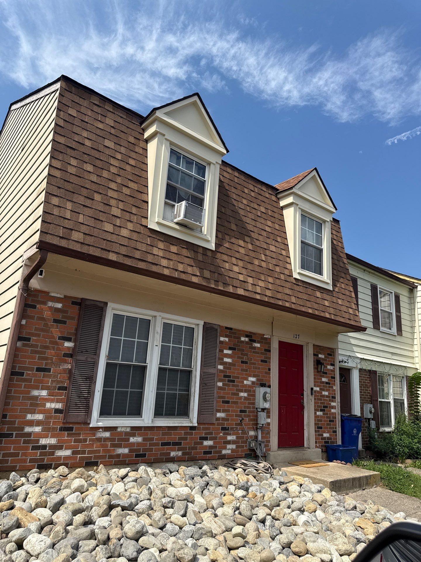 Mansard Roof Replacement and Decking Repair in Frederick, Maryland by Frederick Roof Repair