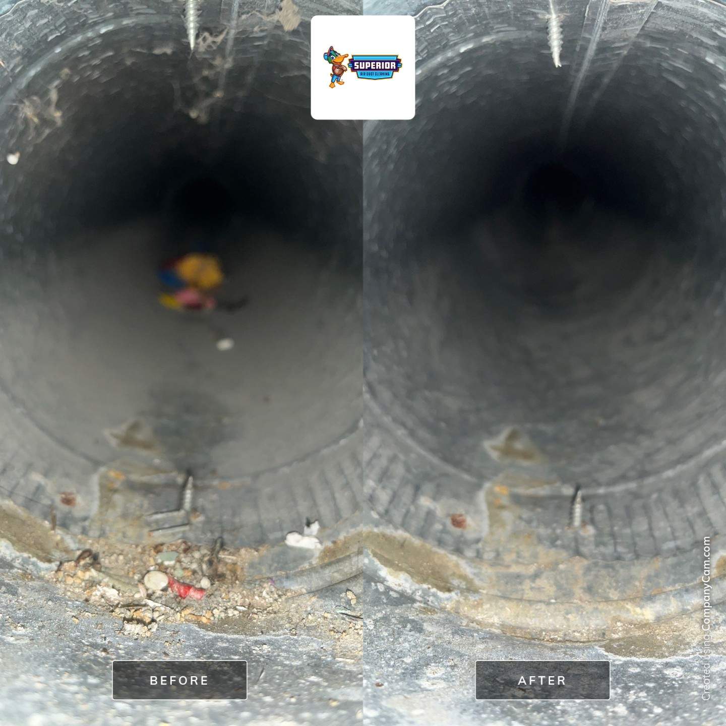 Air Duct Cleaning With a Vacuum Truck in Darlington, PA by Superior Air Duct Cleaning