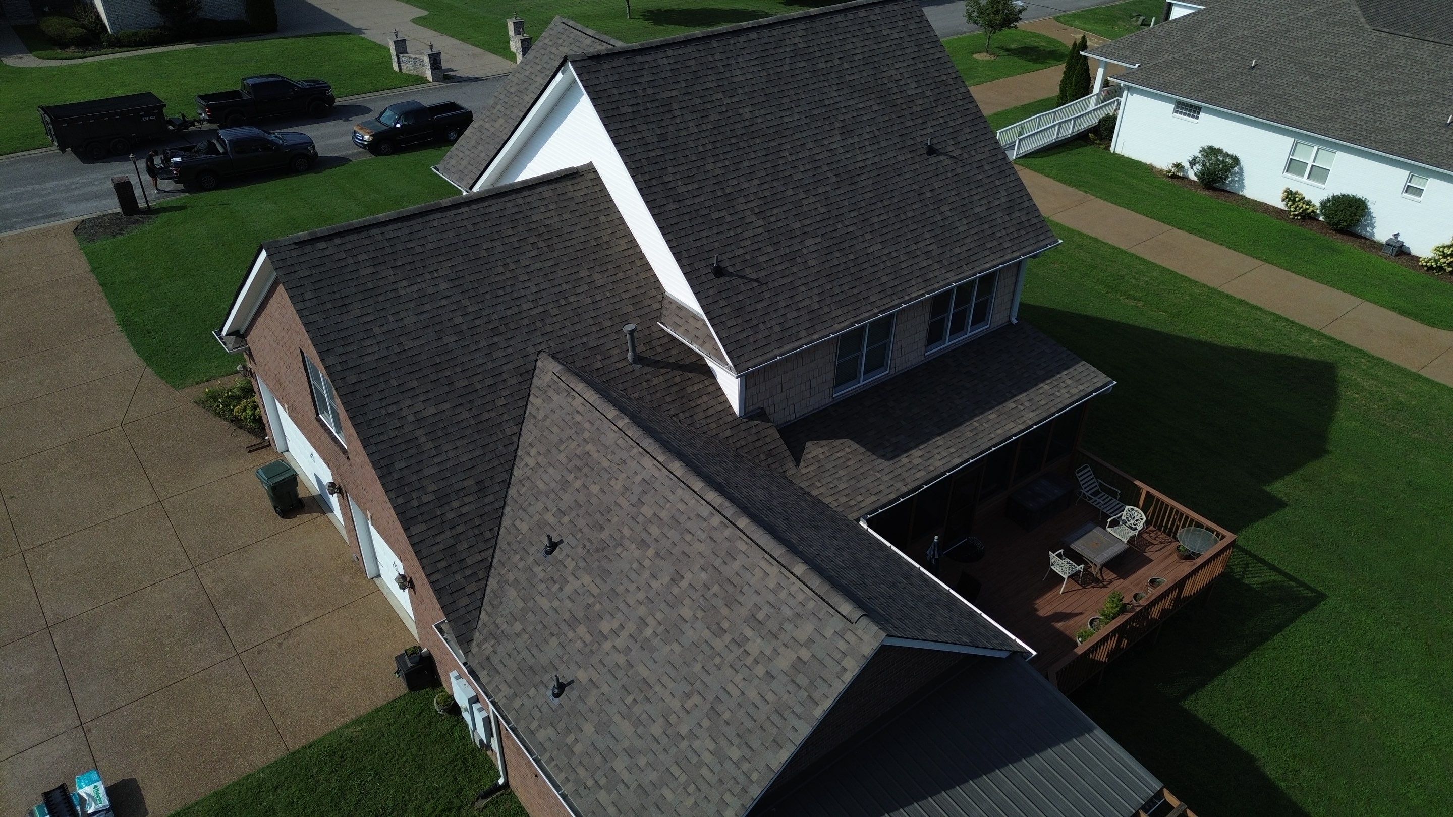 Residential Roofing Installation and Gutter Replacement in Dickson, Tennessee by Shinglesmiths Roofing