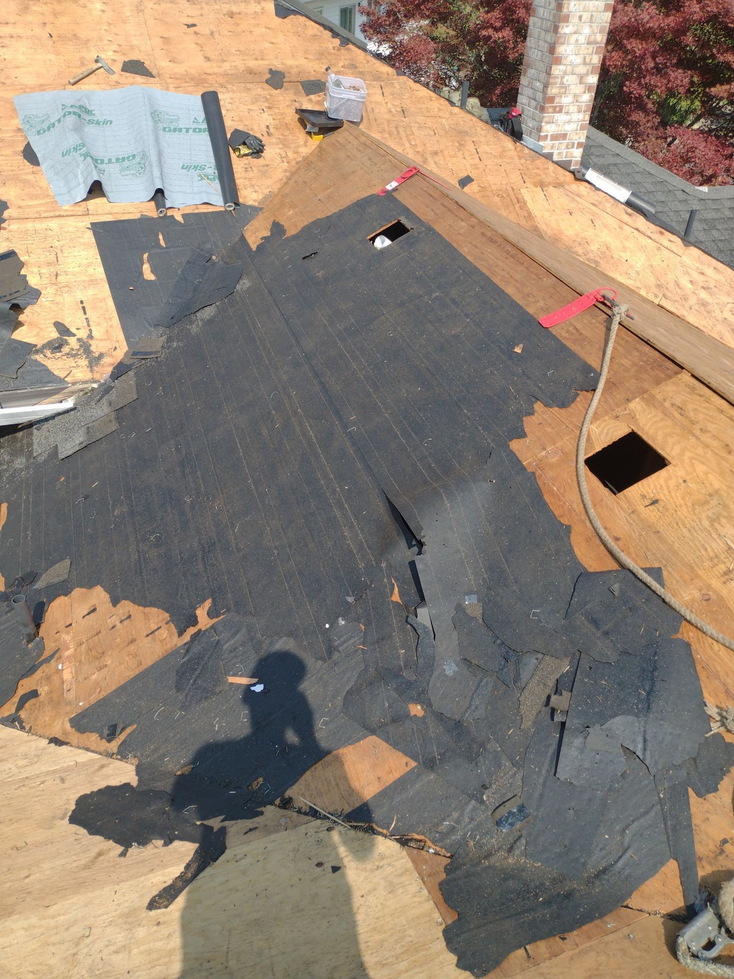 Residential Roofing Installation using IKO Dynasty (Color: Granite Black) by Orezona Building & Roofing Company, Inc.