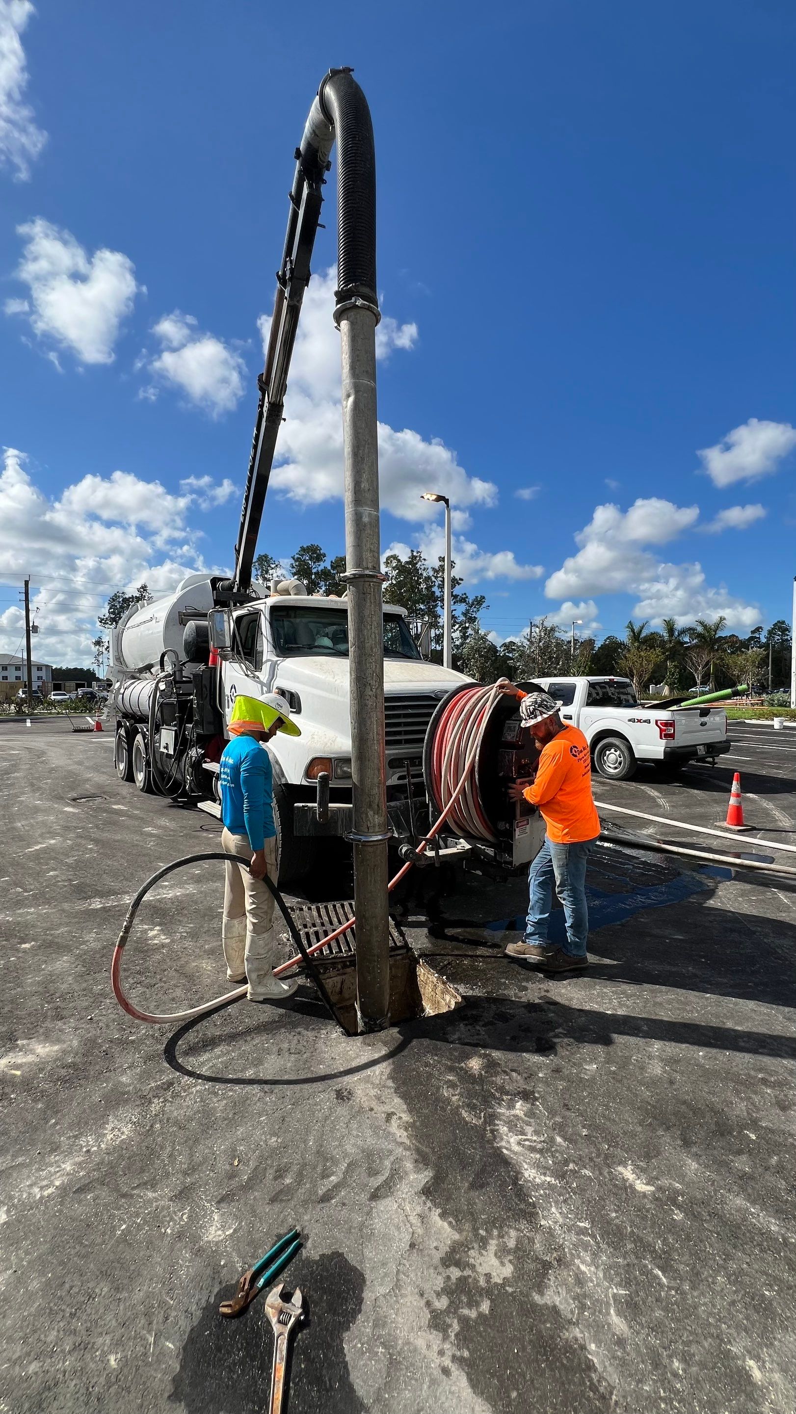New Construction Condo Community Stormwater System Maintenance  by APS Power & Water